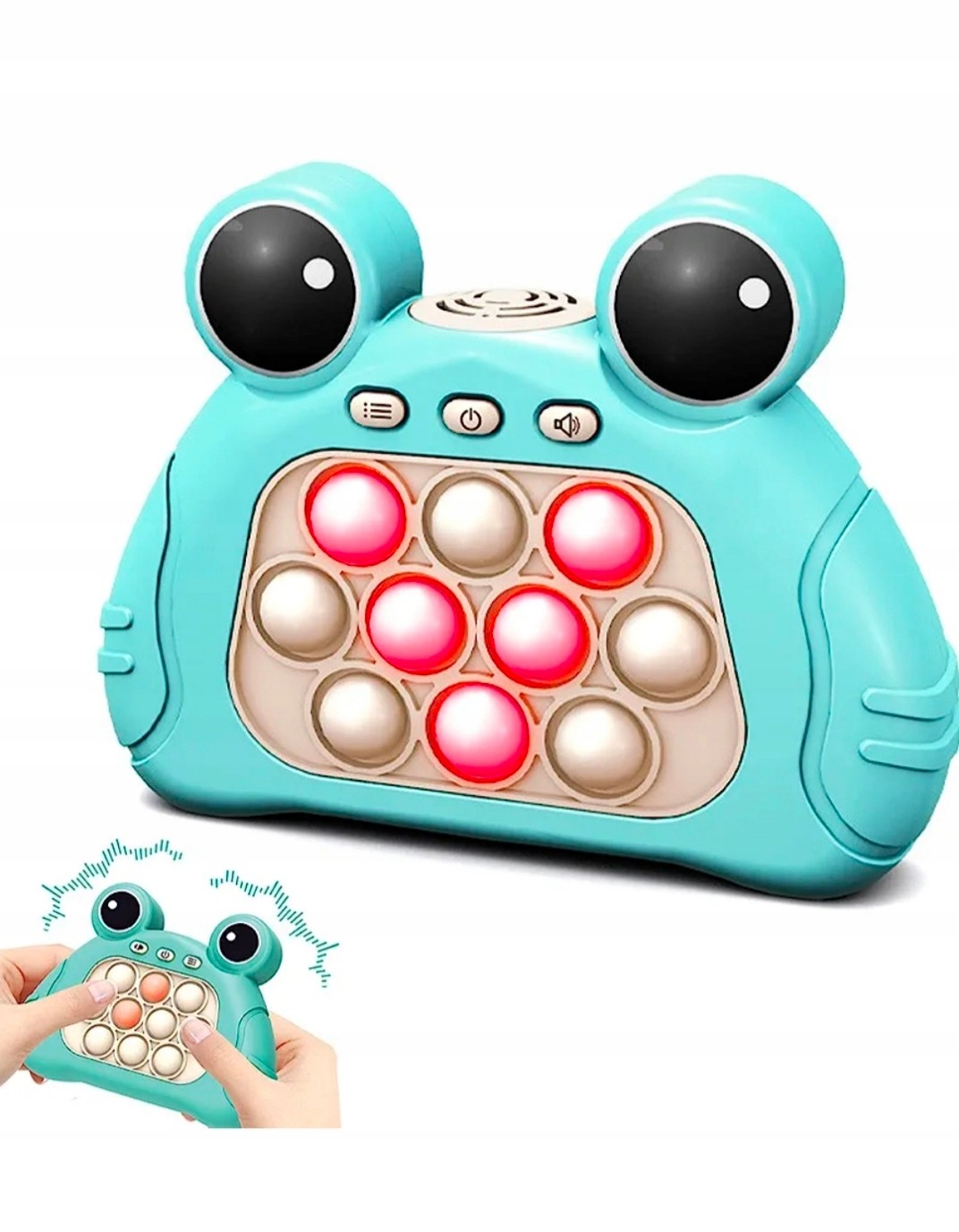 GRA POP IT FAST PUSH - Antystresowa Zręcznościowa Model Pop It Żabka