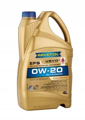 Motorový olej Cleansynto (4L) Sae 0W20 Acea C5 Volvo RBS0-2AE Ravenol