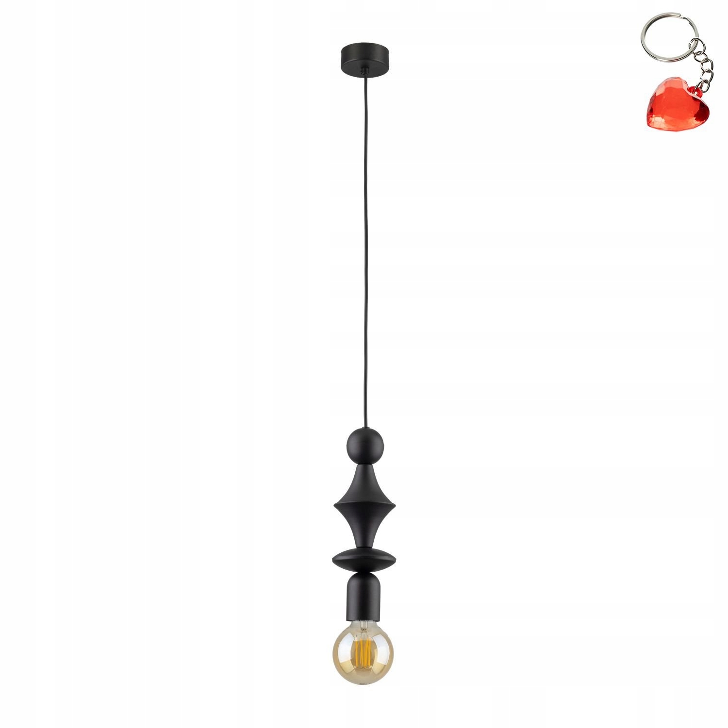 Závesná lampa Tower Black 10871 Tk Lighting