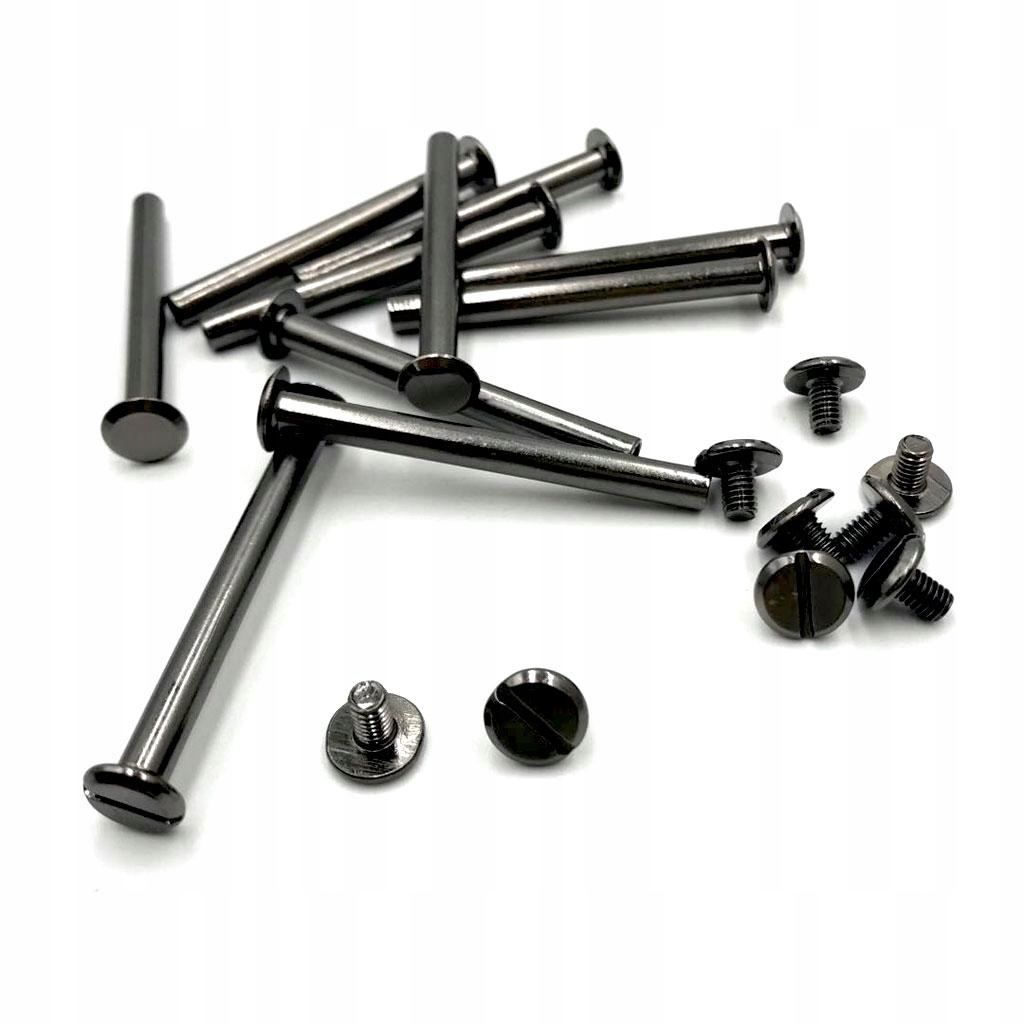 Słupy Wiążące śruby Nity Kolor dominujący bezbarwny