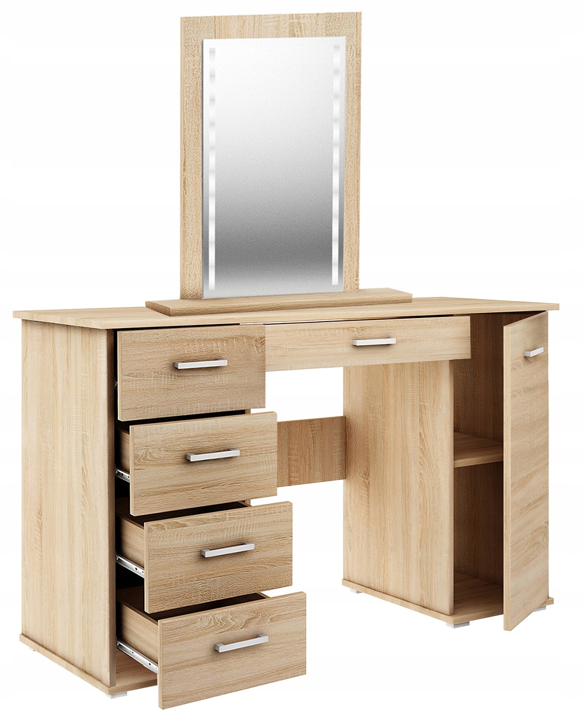 TOALETKA SZUFLADY WIZAŻ MAKIJAŻ Z OŚWIETLENIEM LED