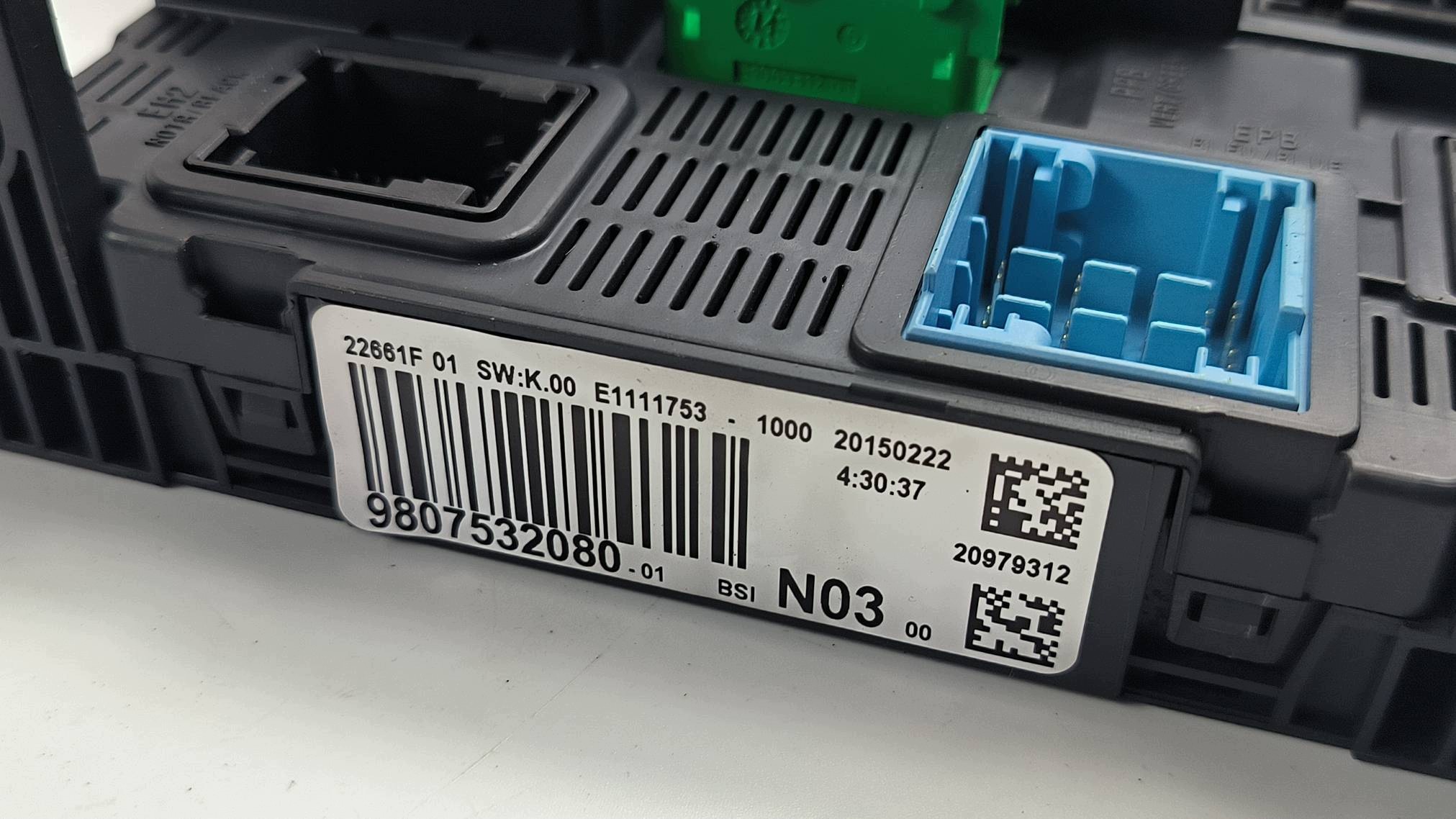 Module fusibles 9807532080 CITROEN C4 CACTUS