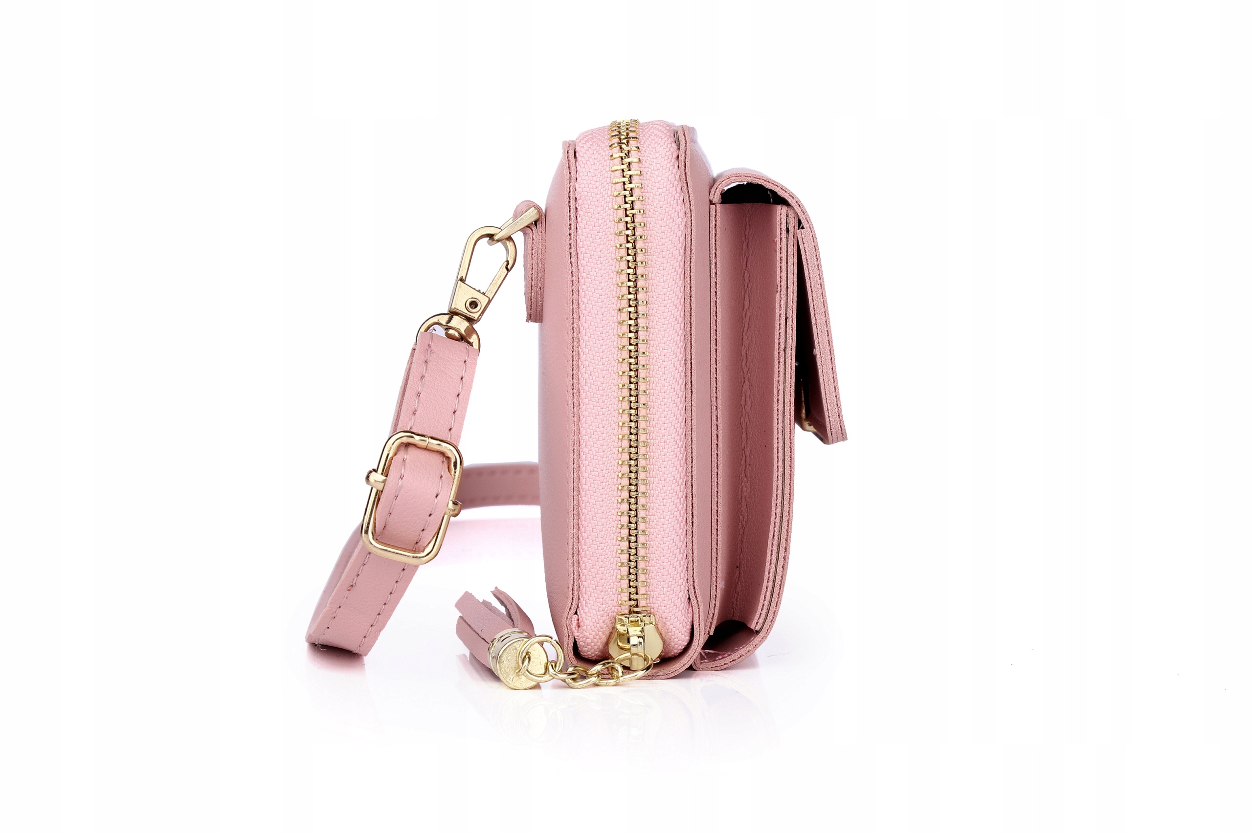 MINI TOREBKA NA TELEFON PORTFEL KOPERTÓWKA CZARNA Płeć kobieta