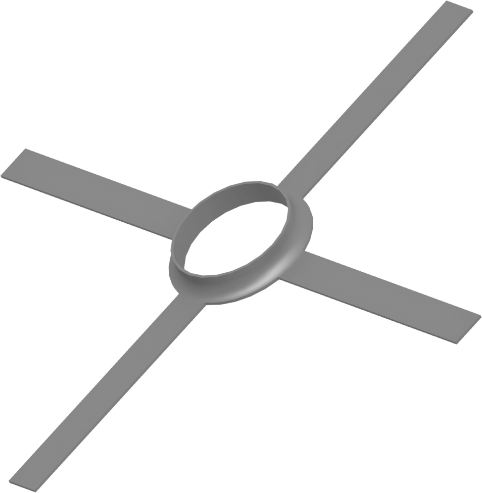 Obejma centrująca montażowa stabilizator PP 60