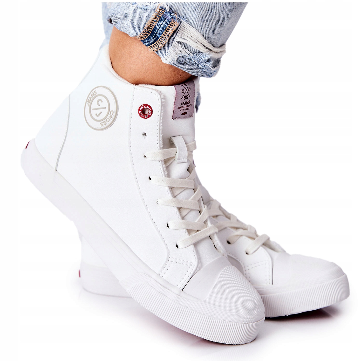 

Ocieplane Wysokie Trampki Cross Jeans II2R4010 38