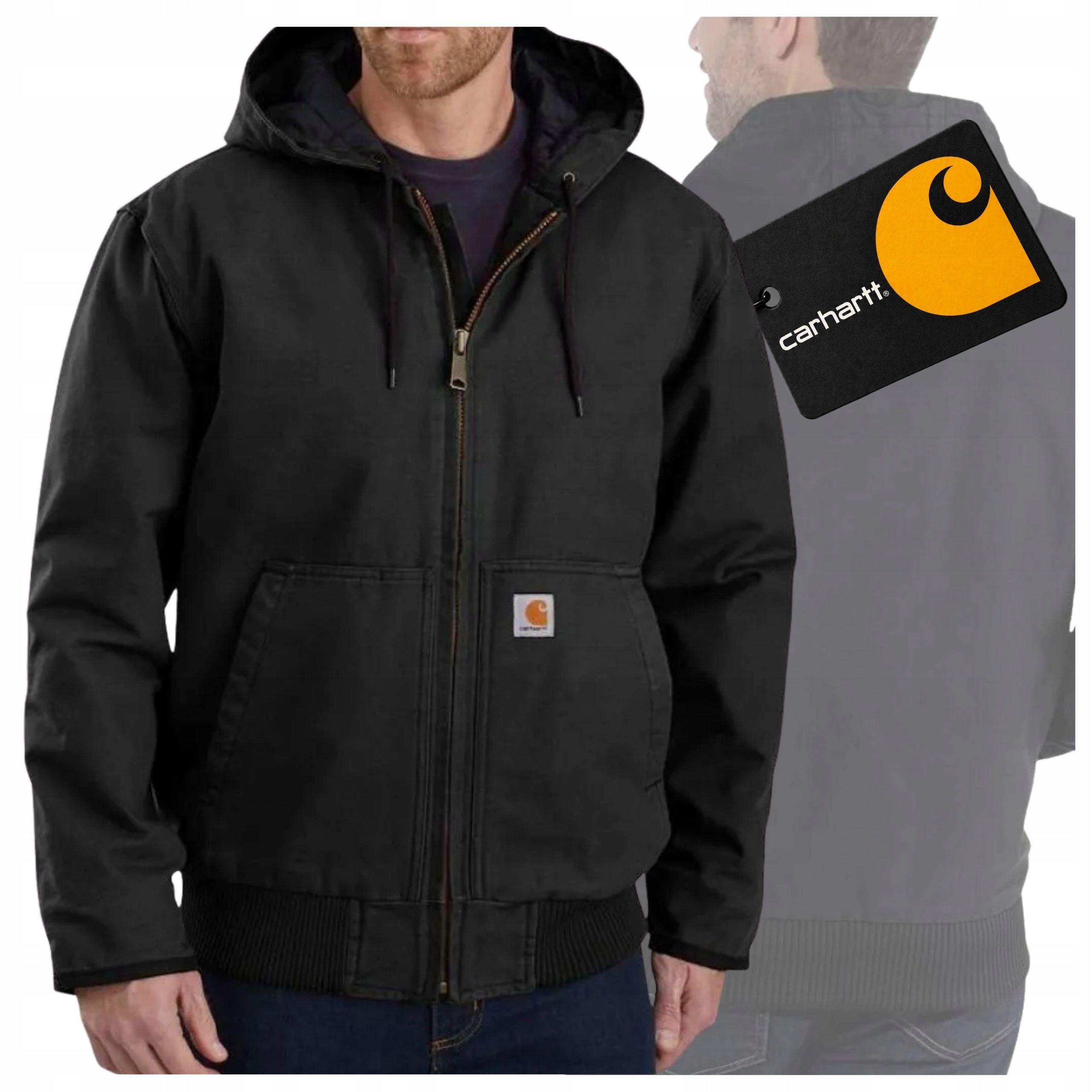 Pánská teplá zimní pracovní bunda Carhartt Duck Active L