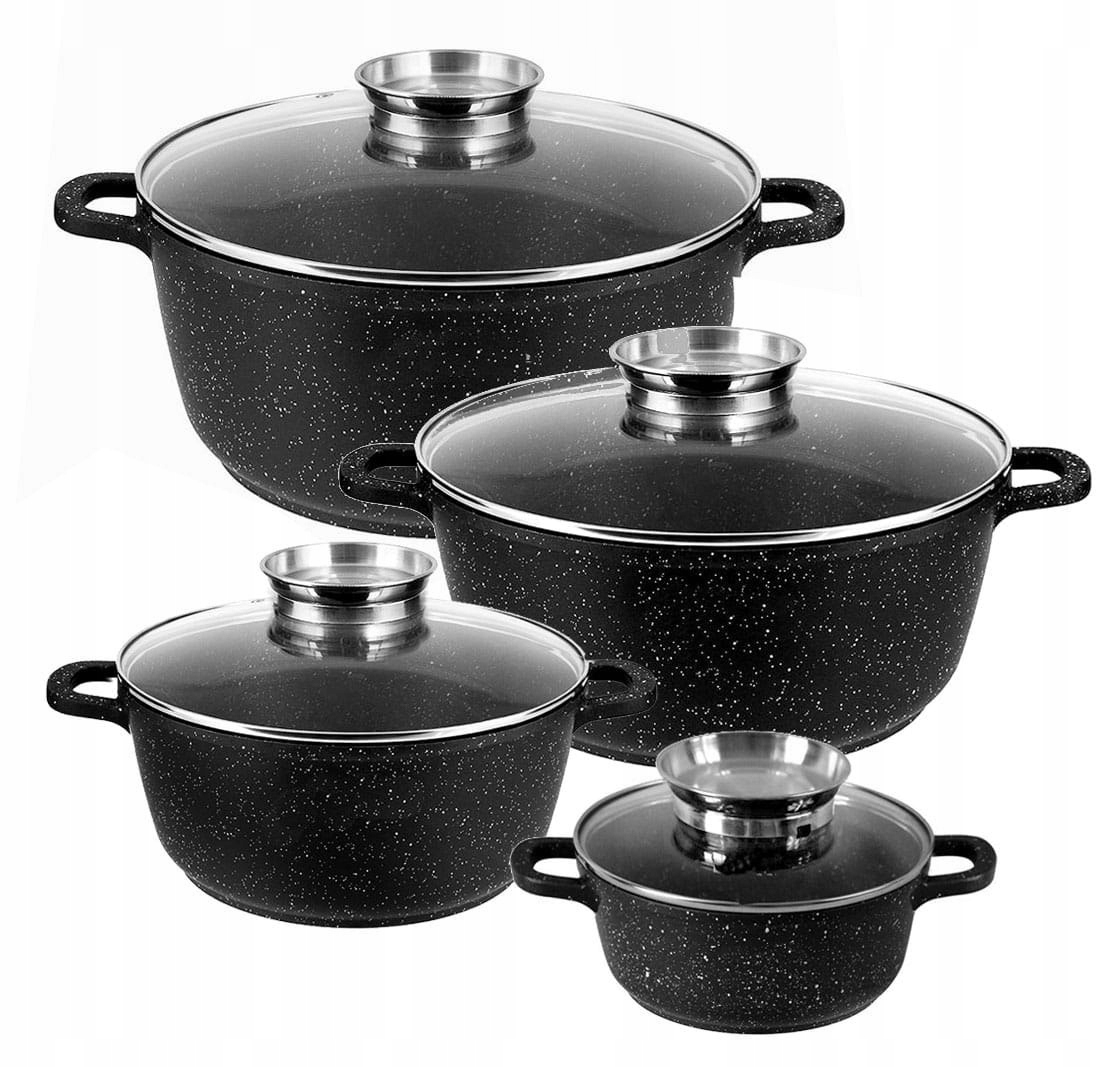 

Zestaw Garnków Marmurowych Garnki Indukcja 8142