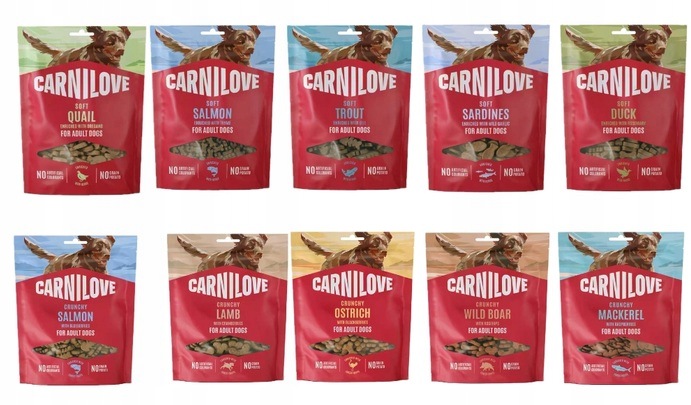 Carnilove Pochoutky pro psa Snack Mix Chutí 10*200 g