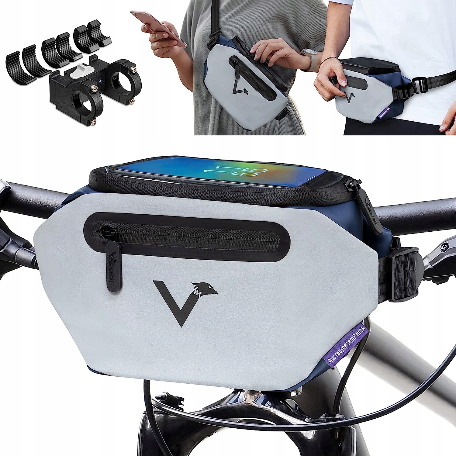 SAKWA TORBA ROWEROWA VALKENTAL NA TELEFON 3 W 1