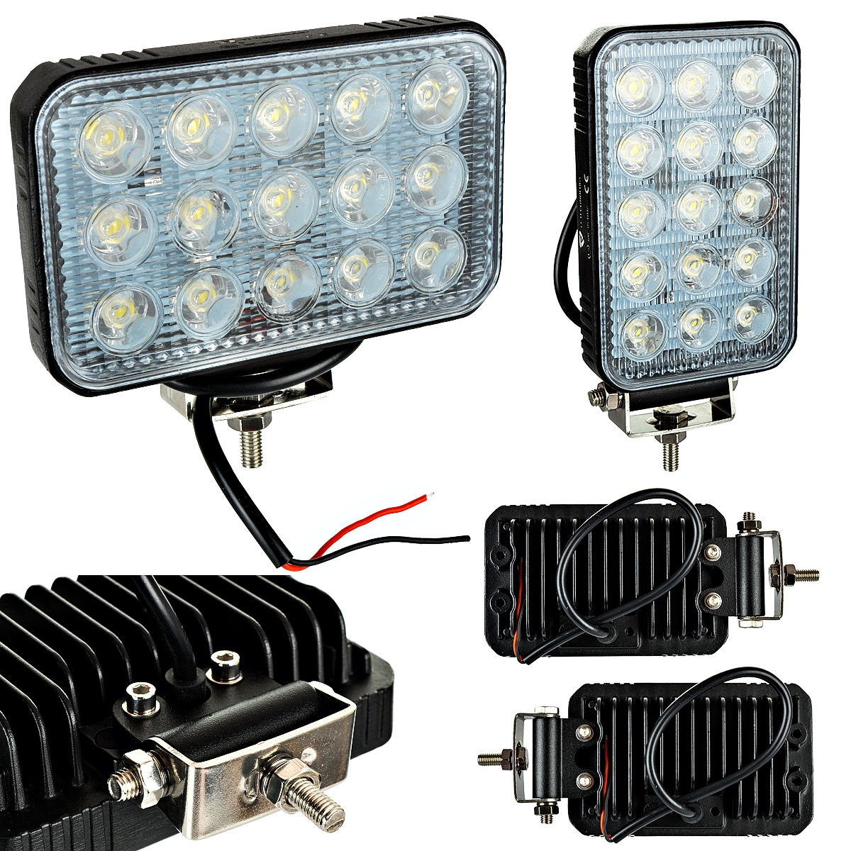 

Lampa robocza halogen 15 Led 45W 2100Lm