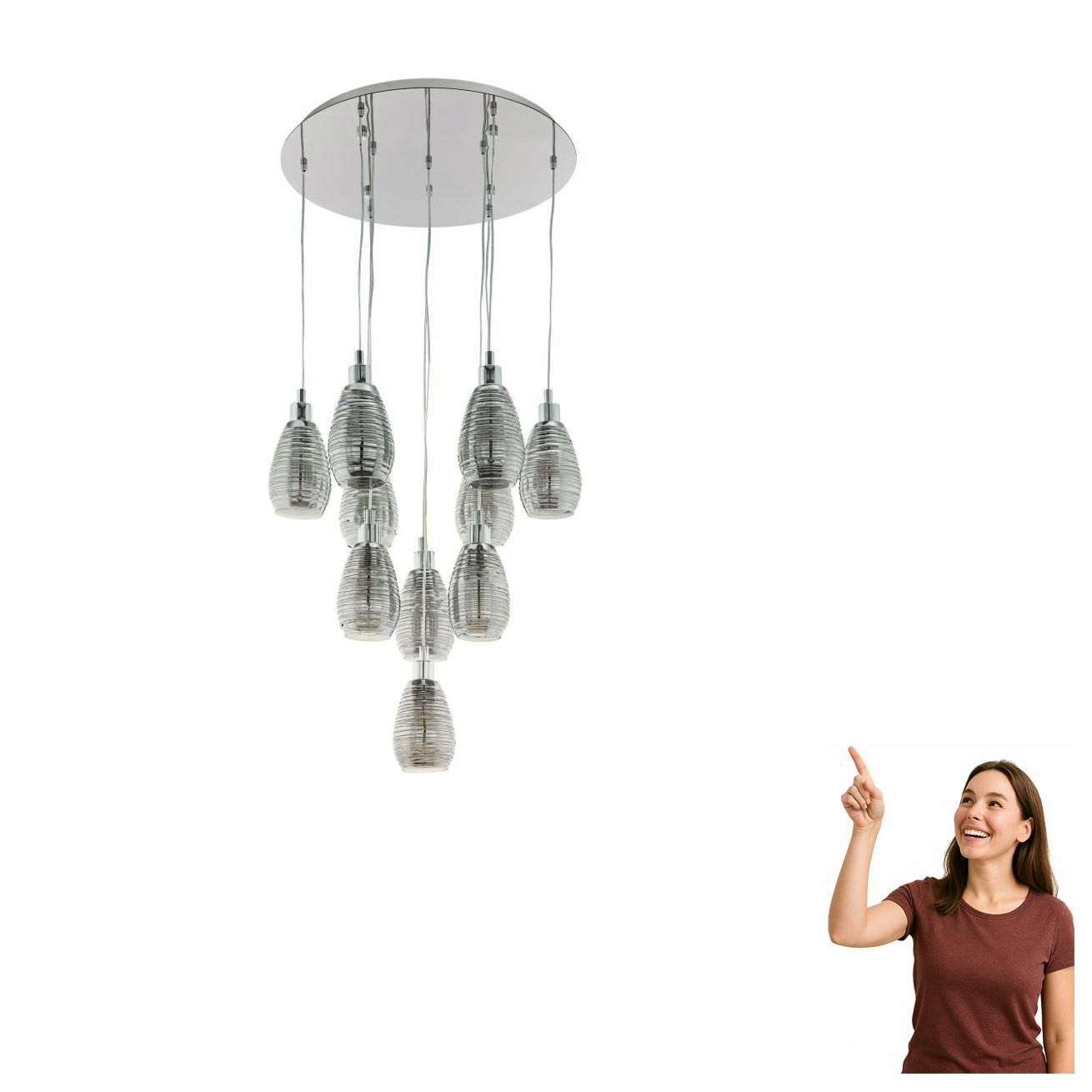 Závesná lampa Siracusa 39506 Eglo