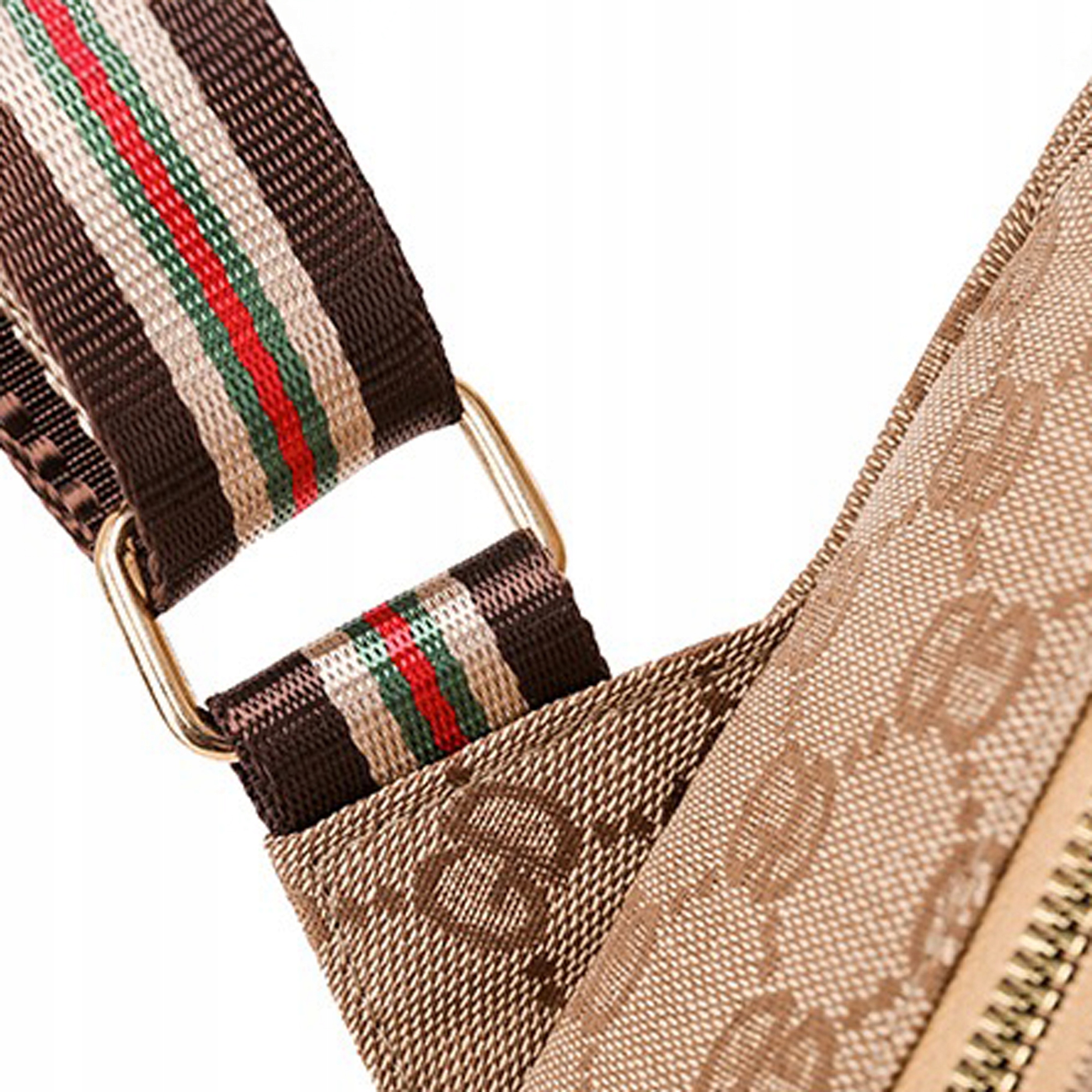 Plecak miejski damski 2w1 torebka ze wzorem brązowy elegancki Rodzaj miejski