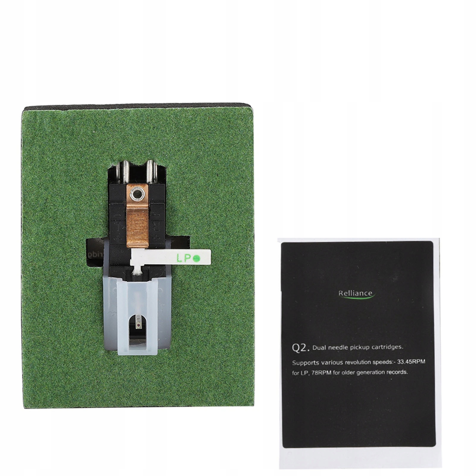 Ruby and Sapphire Podwójna igła stereofoniczna do Marka Inna