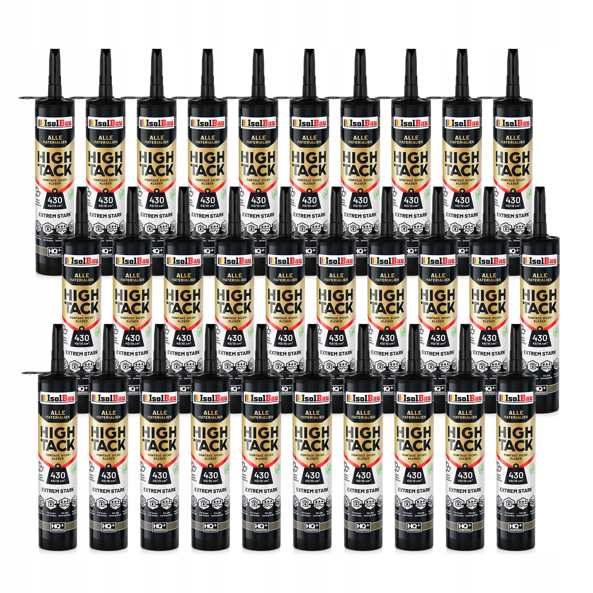 Montážní lepidlo High Tack Mamut 30x290 ml Bílé 400 kg/10 cm² Extrémně silné