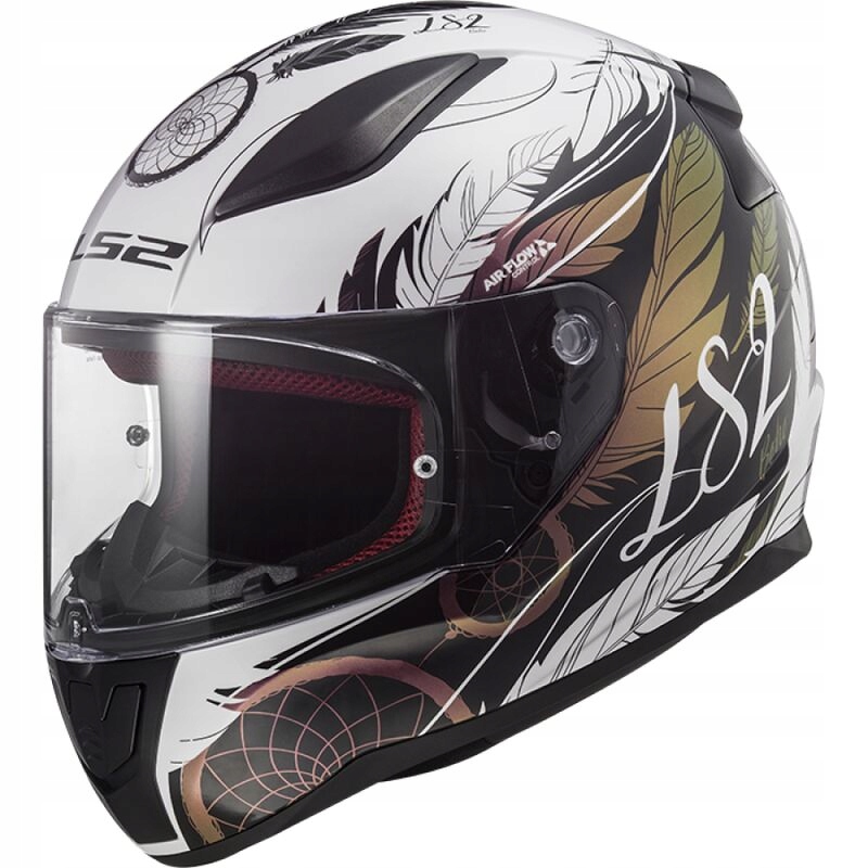 Motocyklová Prilba LS2 FF353 Rapid II Boho Dámska 22.06 Modré Sklo