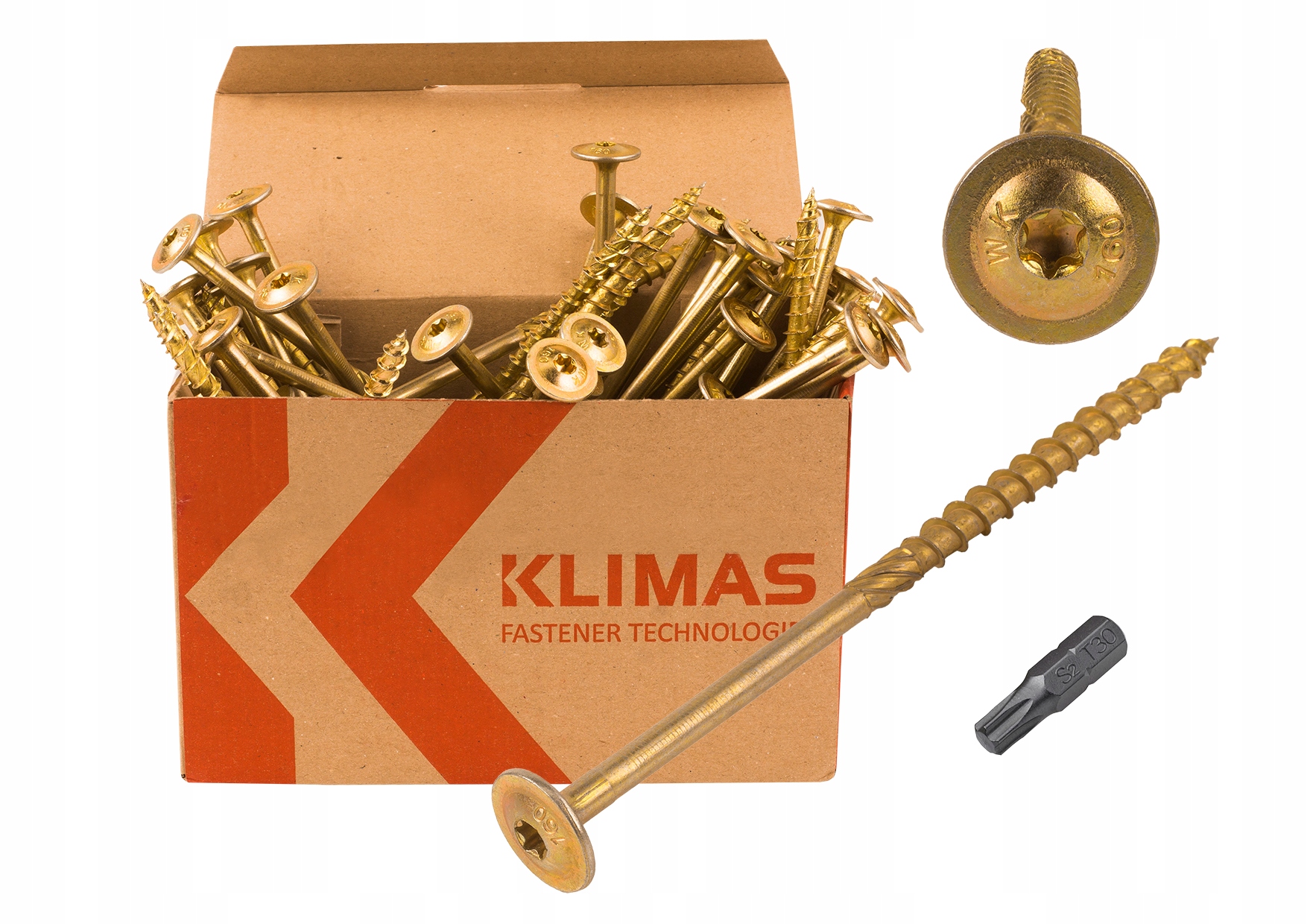 

Wkręty Ciesielskie Talerzowe Torx 6x100 Bit