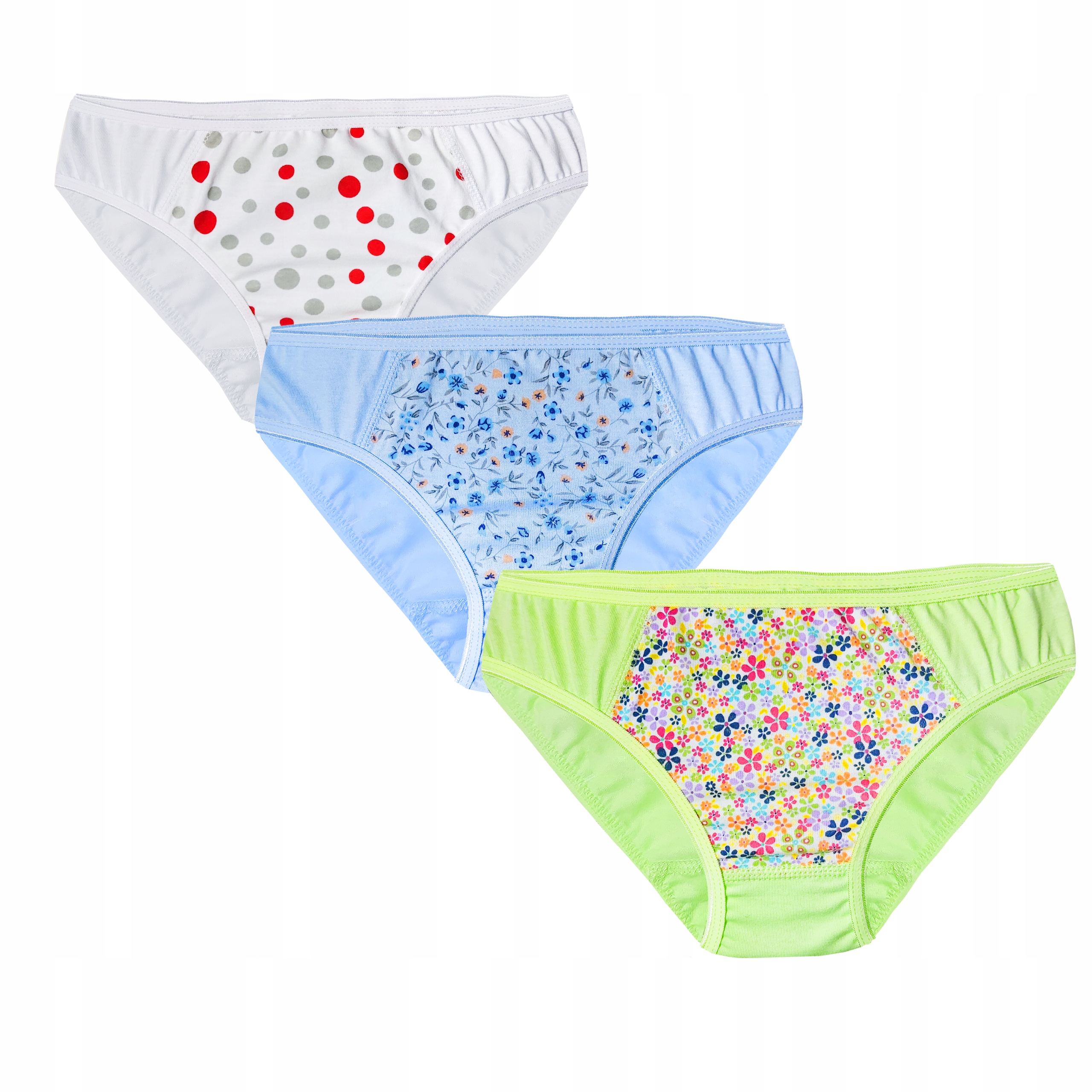 

Majtki Figi Bielizna Dziewczęca Bawełniana 3X 152