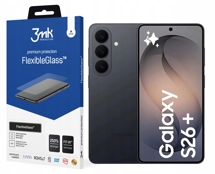 Sklo Flexibleglass 3MK pro Samsung Galaxy S26+