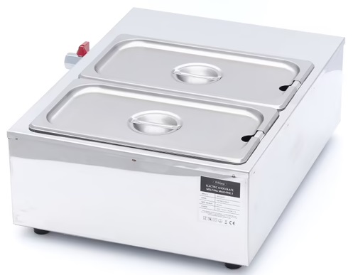 Podgrzewacz do czekolady topielnik 1500W 2x GN 1/3 10cm Maxima 09374050