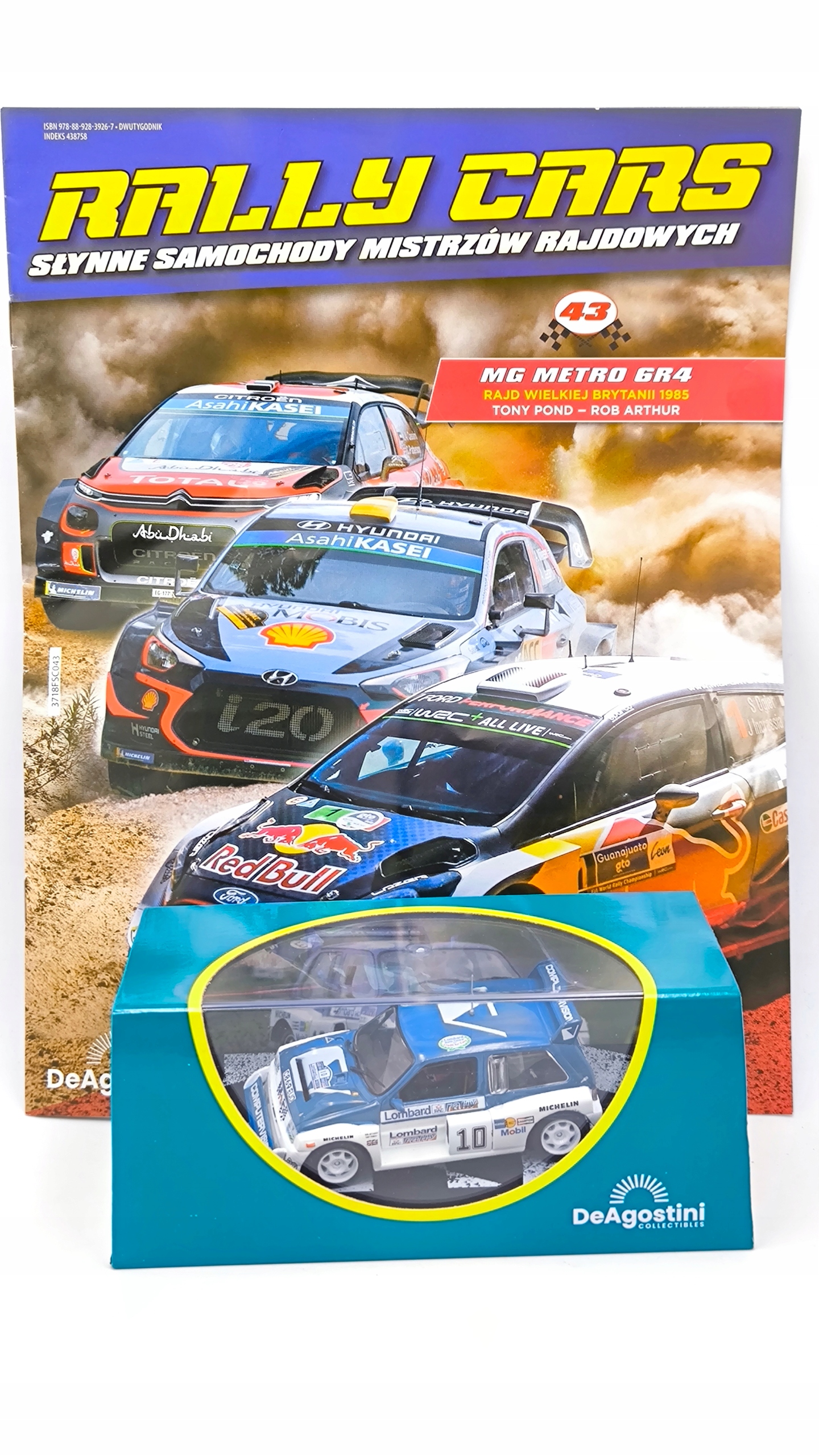 Wrc Mmg Metro 6R4 Rac Rally 1985 1:43 DeAgostni #43