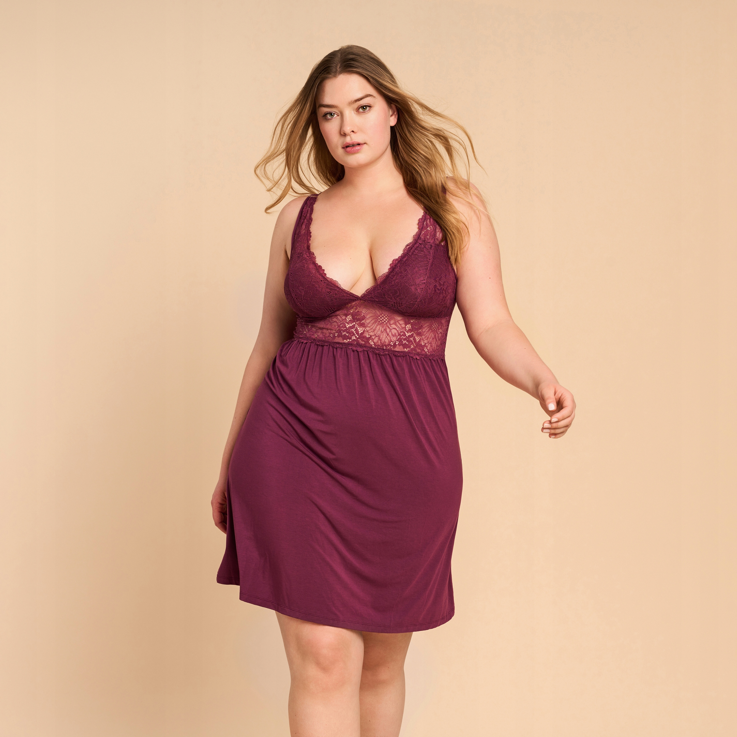 Košile noční dámská Bavlněná šaty Beldona-s/m