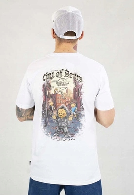 Tričko Środowisko Miejskie City of Bears bílé