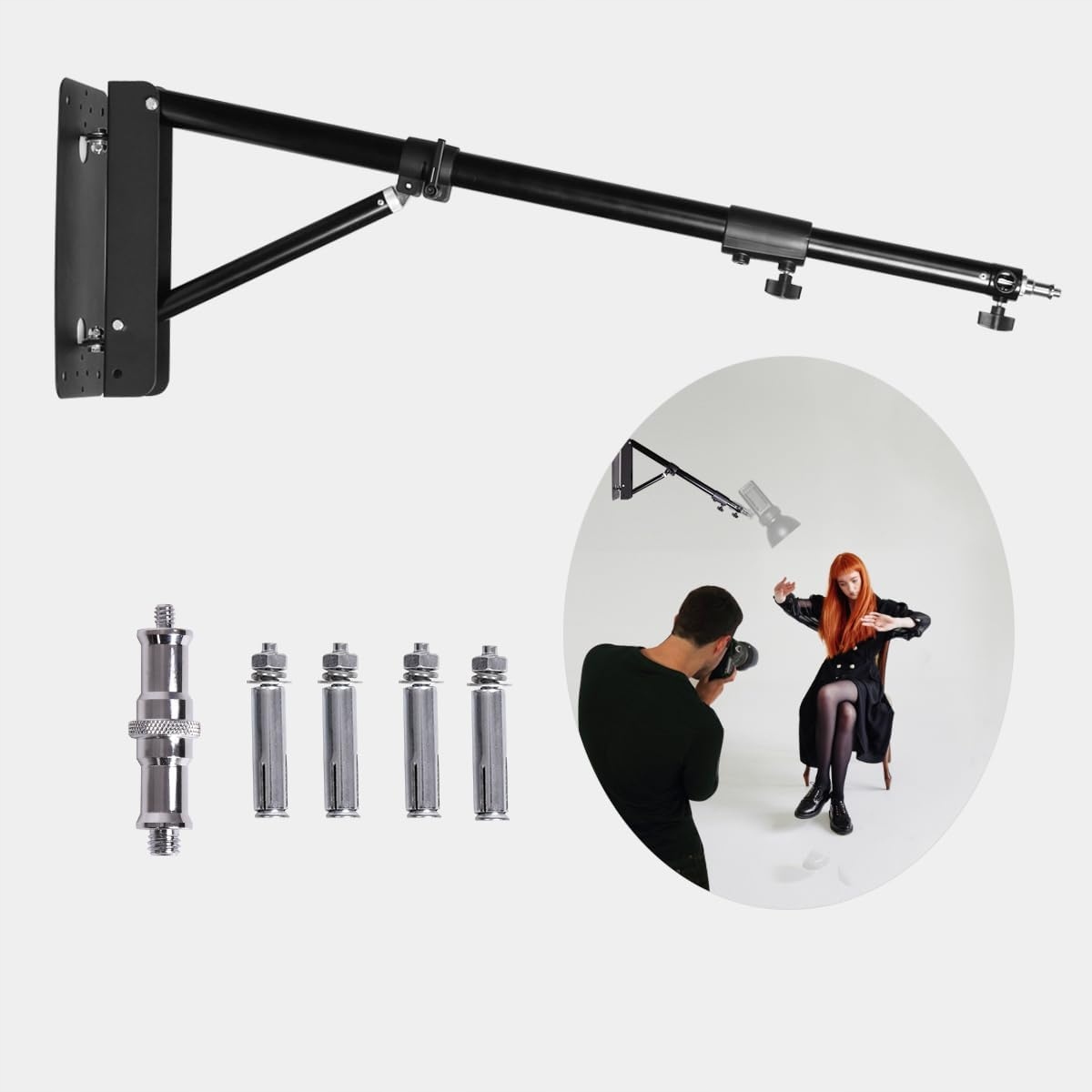 Tripod Gskaiwen Qbzj 136 cm černý 2 x