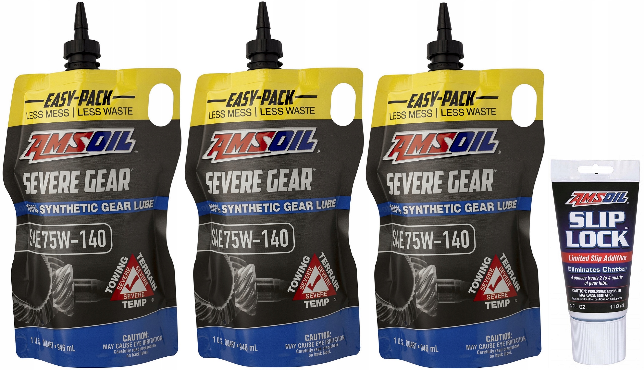 

Amsoil 75W140 Olej Do Mostów 3 Szt Dodatek Lsd