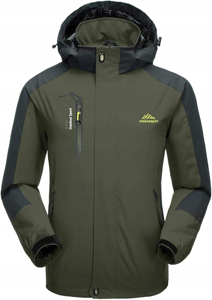 Podzimní Bunda Meska Jarní Softshell S Kapucí Větrovka Velikost XXL