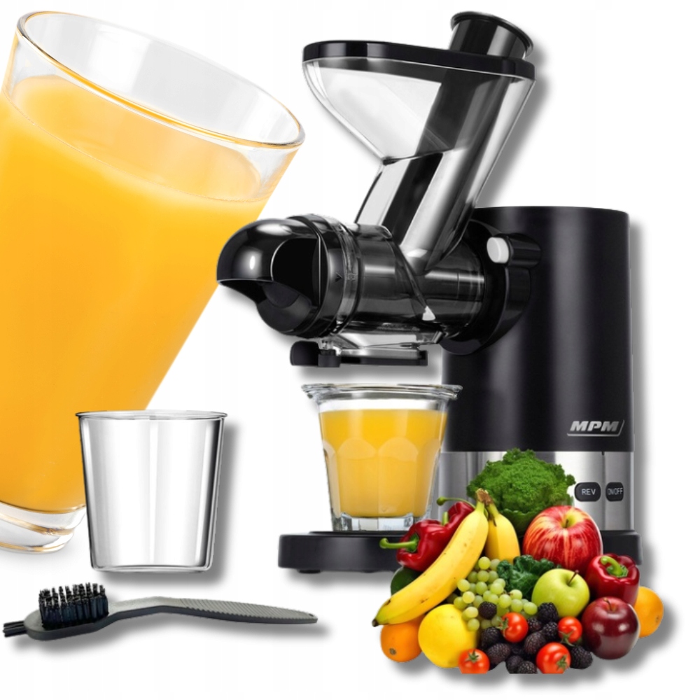 Volnootáčkový odšťavňovač na citrusy a ovoce Slow juicer 450W