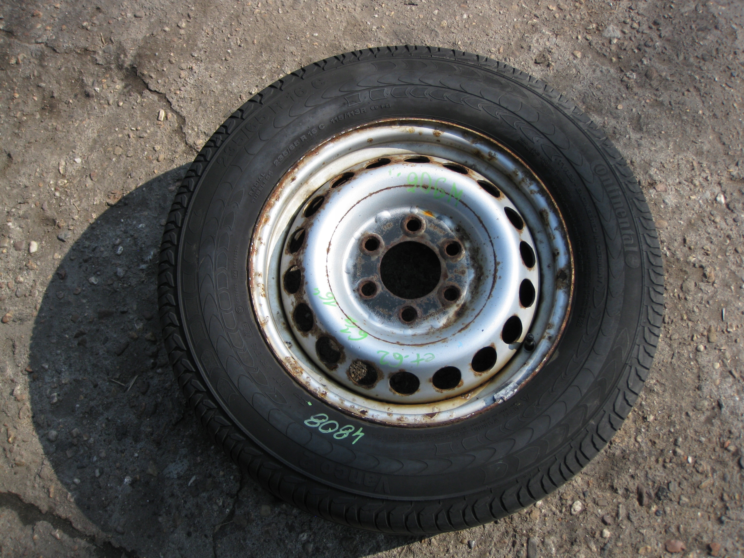 SPRINTER W906 CUSCINETTO TENDICINGHIA 235/65/16 CONTINENTAL VANCO 2