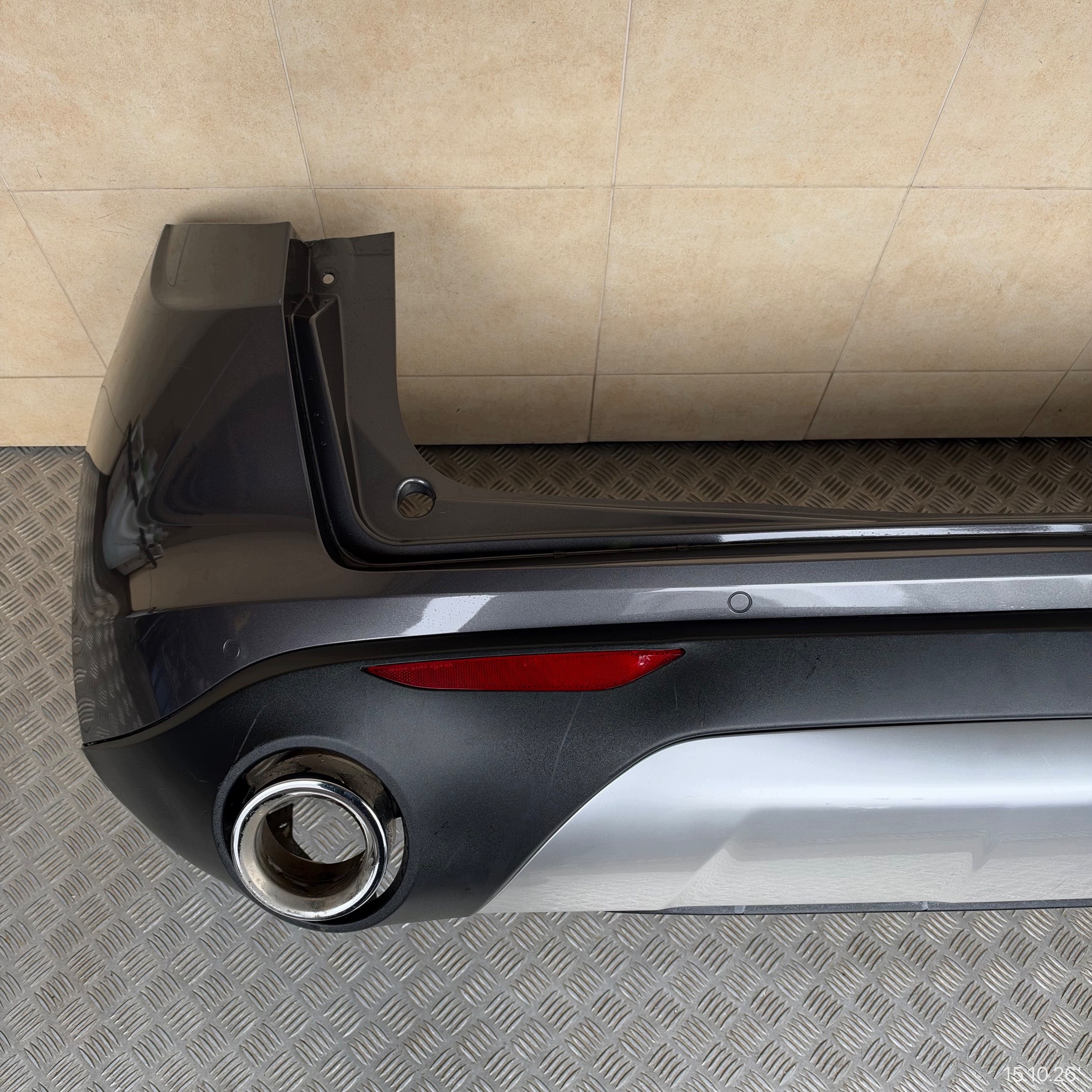 bumper rear complete ALFA ROMEO STELVIO 2018 year 4 PDC