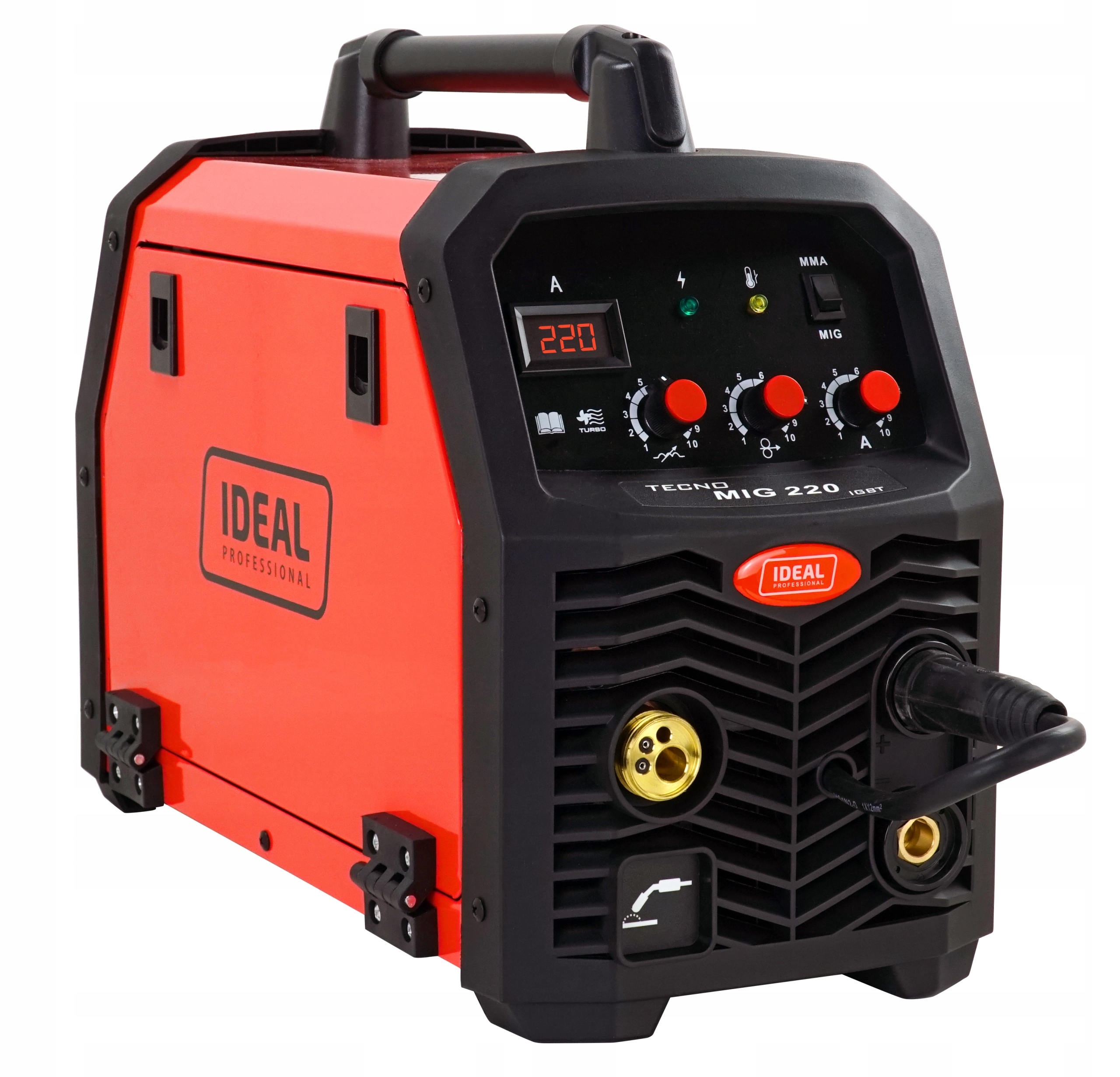 Spawarka inwertorowa MIGOMAT MIG 220 MAG MMA IDEAL EAN (GTIN) 5904624012157