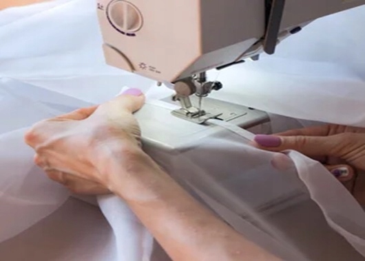 FIRANA GOTOWA 400 x 180 CM FIRANY Z WOALU PROSTA Marka inna