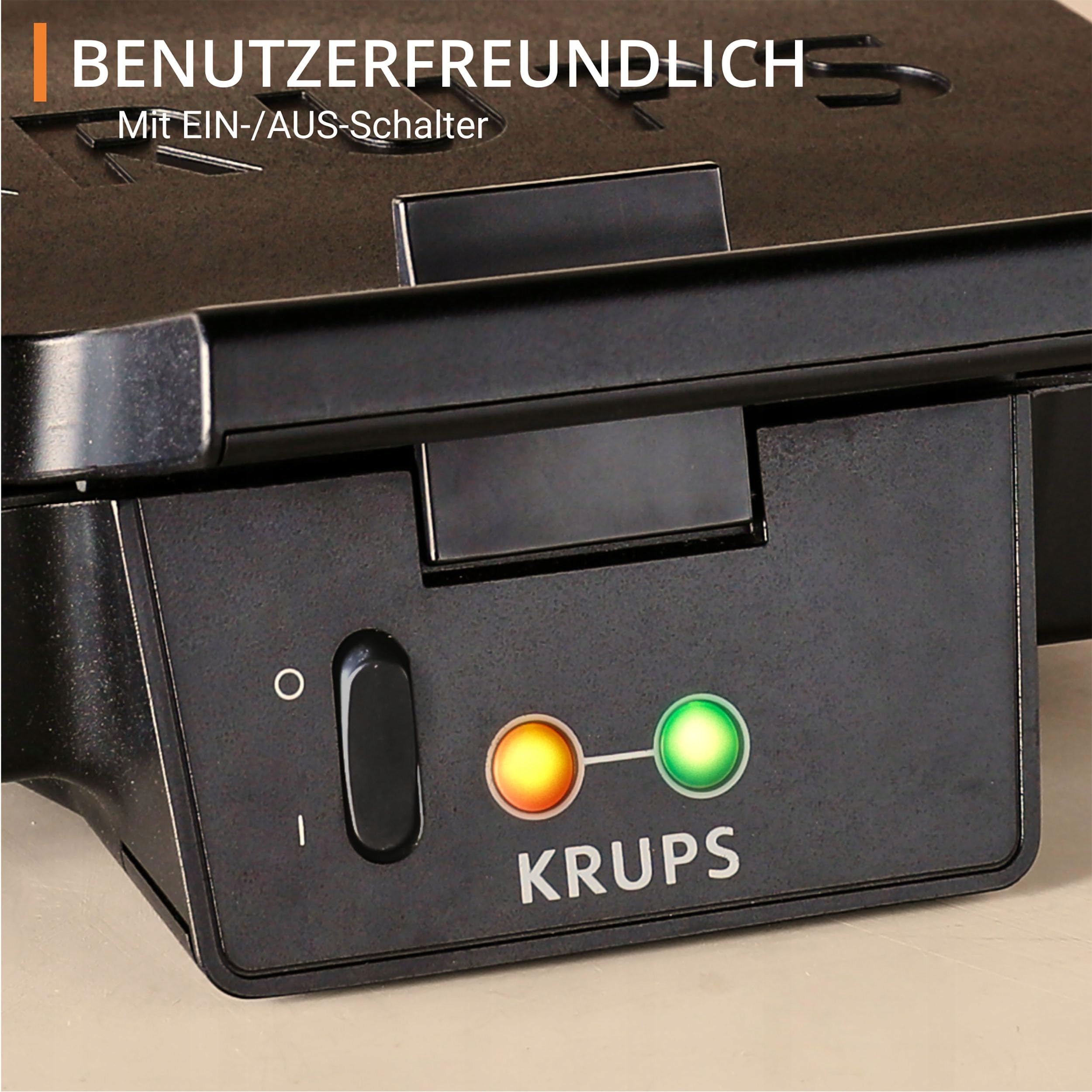 KRUPS Opiekacz Do Kanapek Trójkątnych 850W Antyprzywierające Płyty — miniatura 7