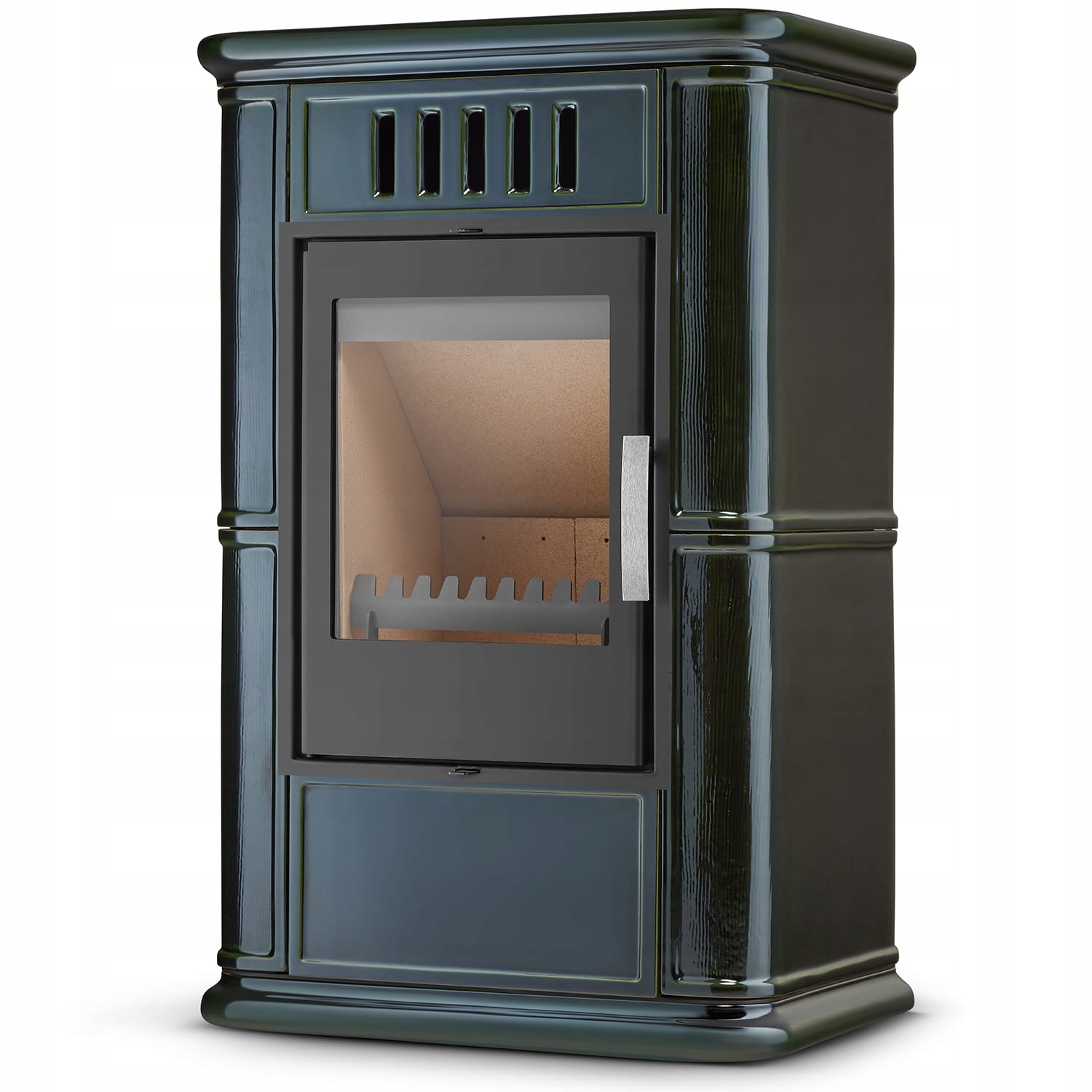 Kamna kachlový krb kozí kamna krbová vložka Olbia Olive 7,5 kW Cdp