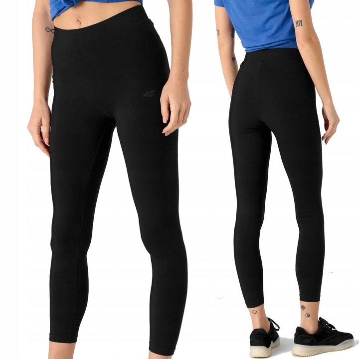 4F LEGGINSY DAMSKIE SPORTOWE LEG350 CZARNE roz. XS