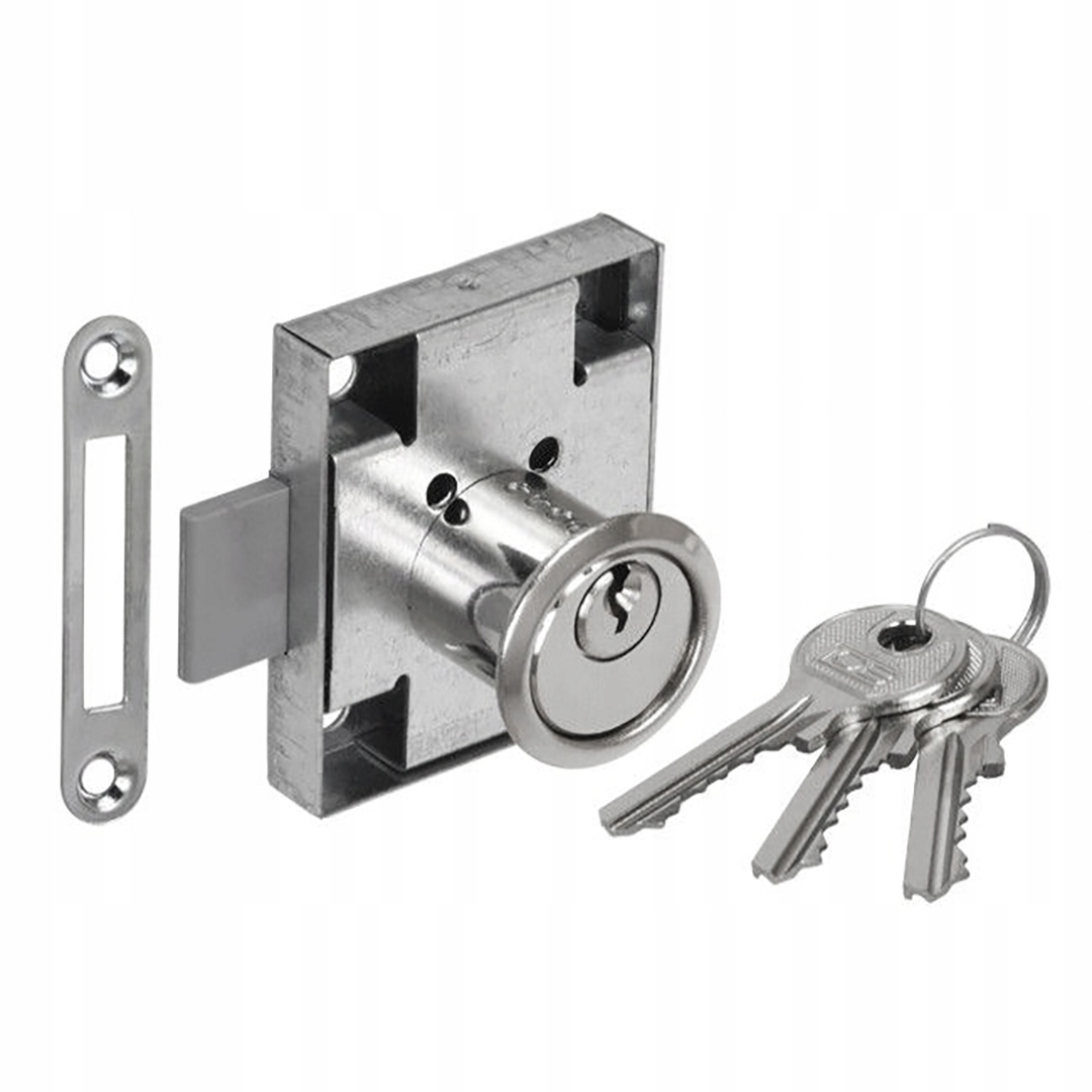 

Zamek meblowy do szafki patent szuflady ZMB-1 Lob