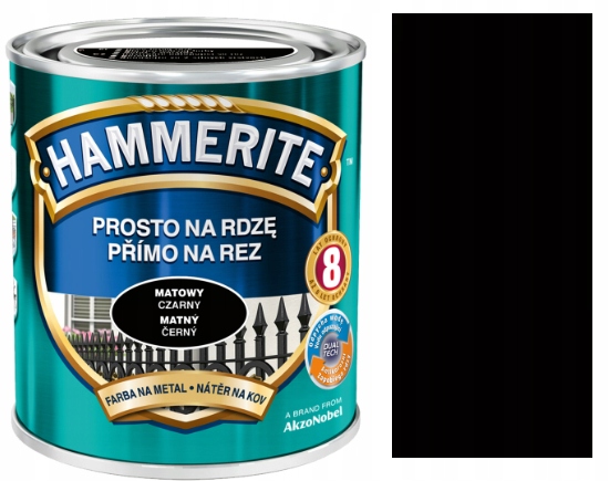 

Hammerite Prosto Na Rdze Matowy Czarny 0,7L