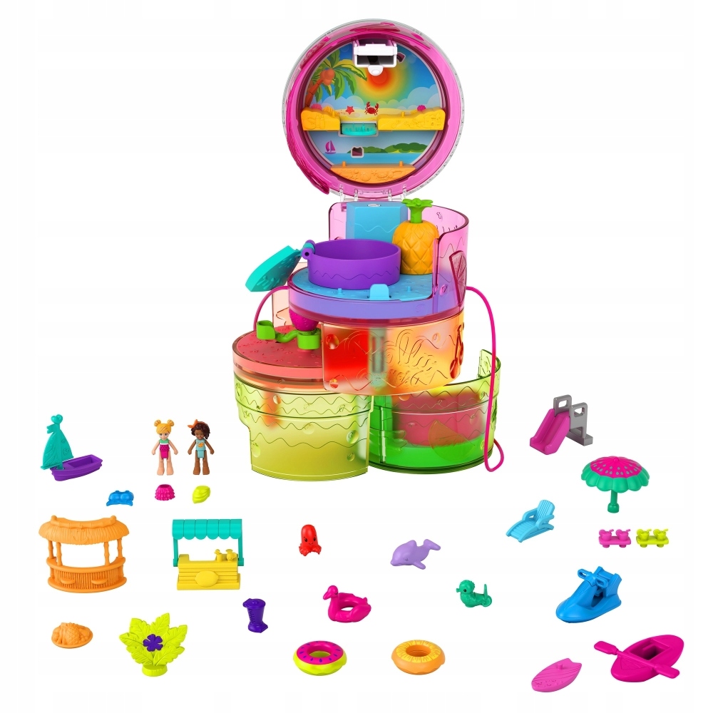 

Polly Pocket Zakręcone Niespodzianki Aquapark