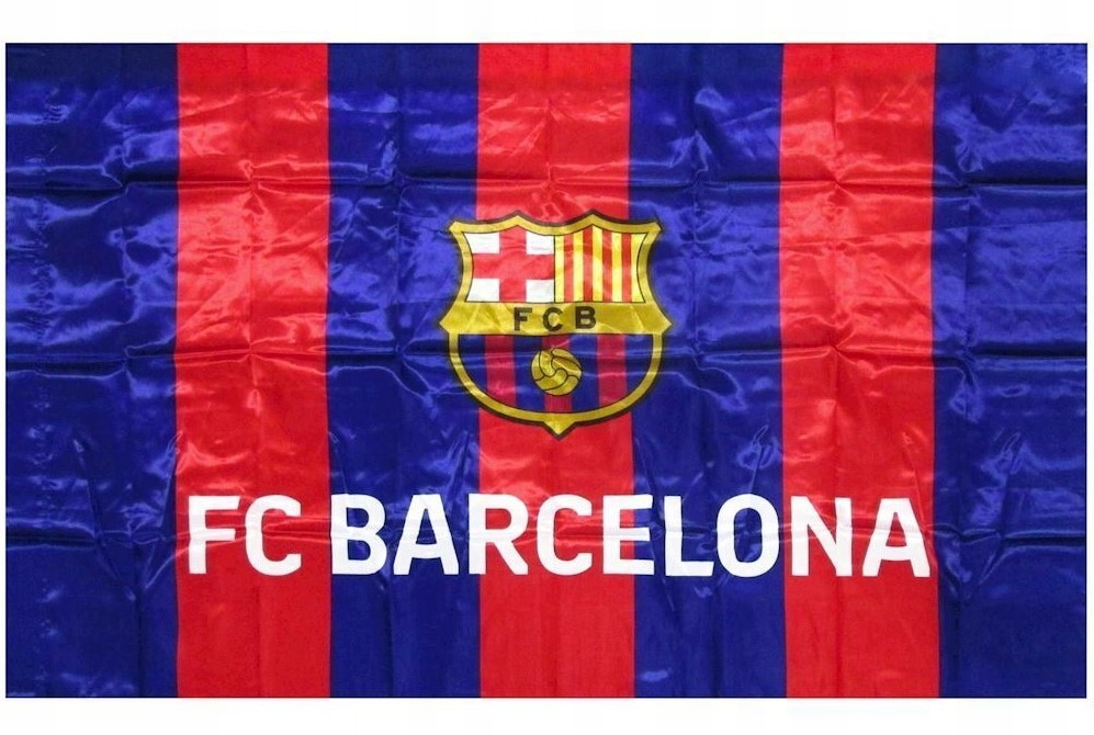 Flaga Fc Barcelona Fcb Barca Kibica Herb Blaugrana Flaga Stadionowa 666