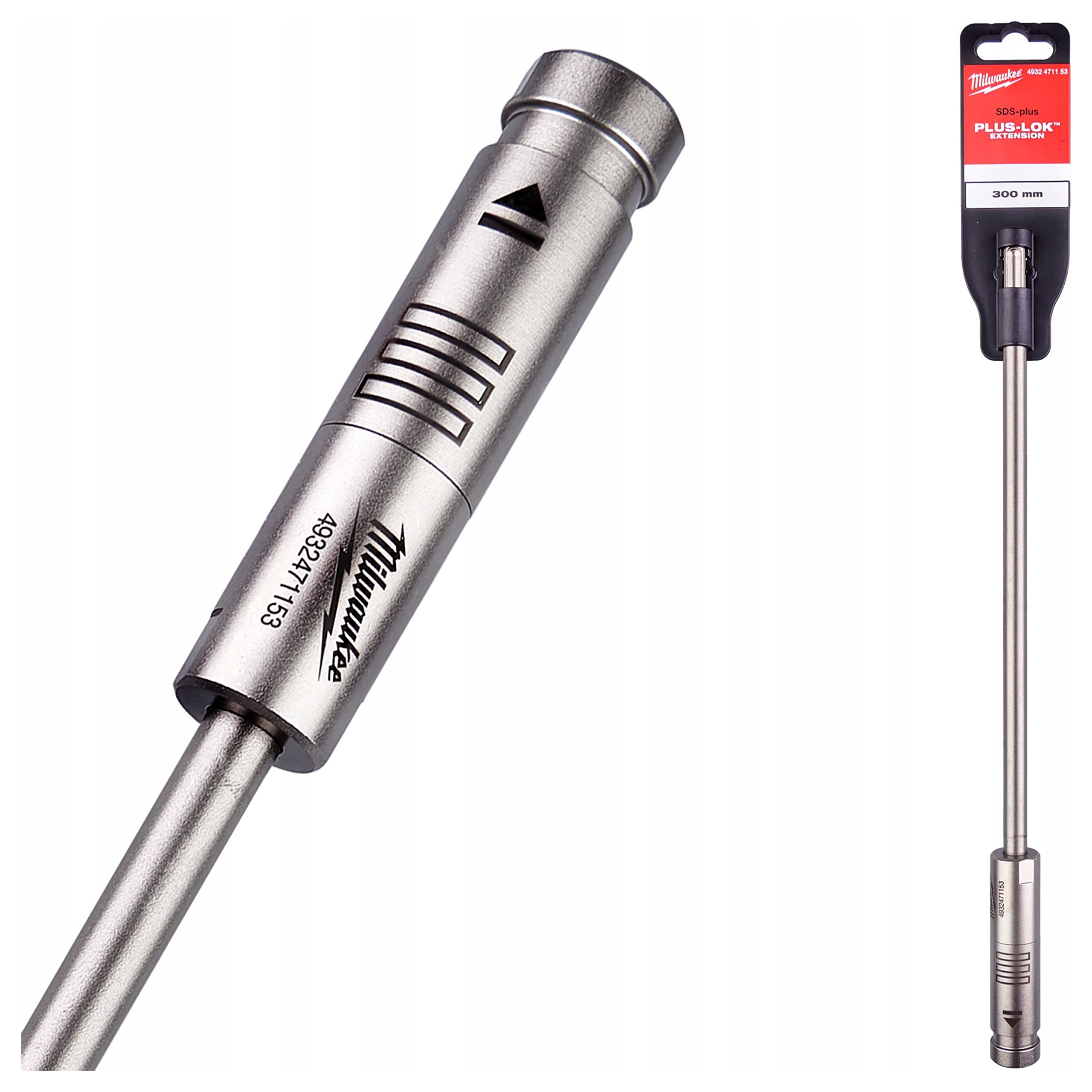 Prodlužovací kabel Sds-plus Sds+ 300 mm Milwaukee