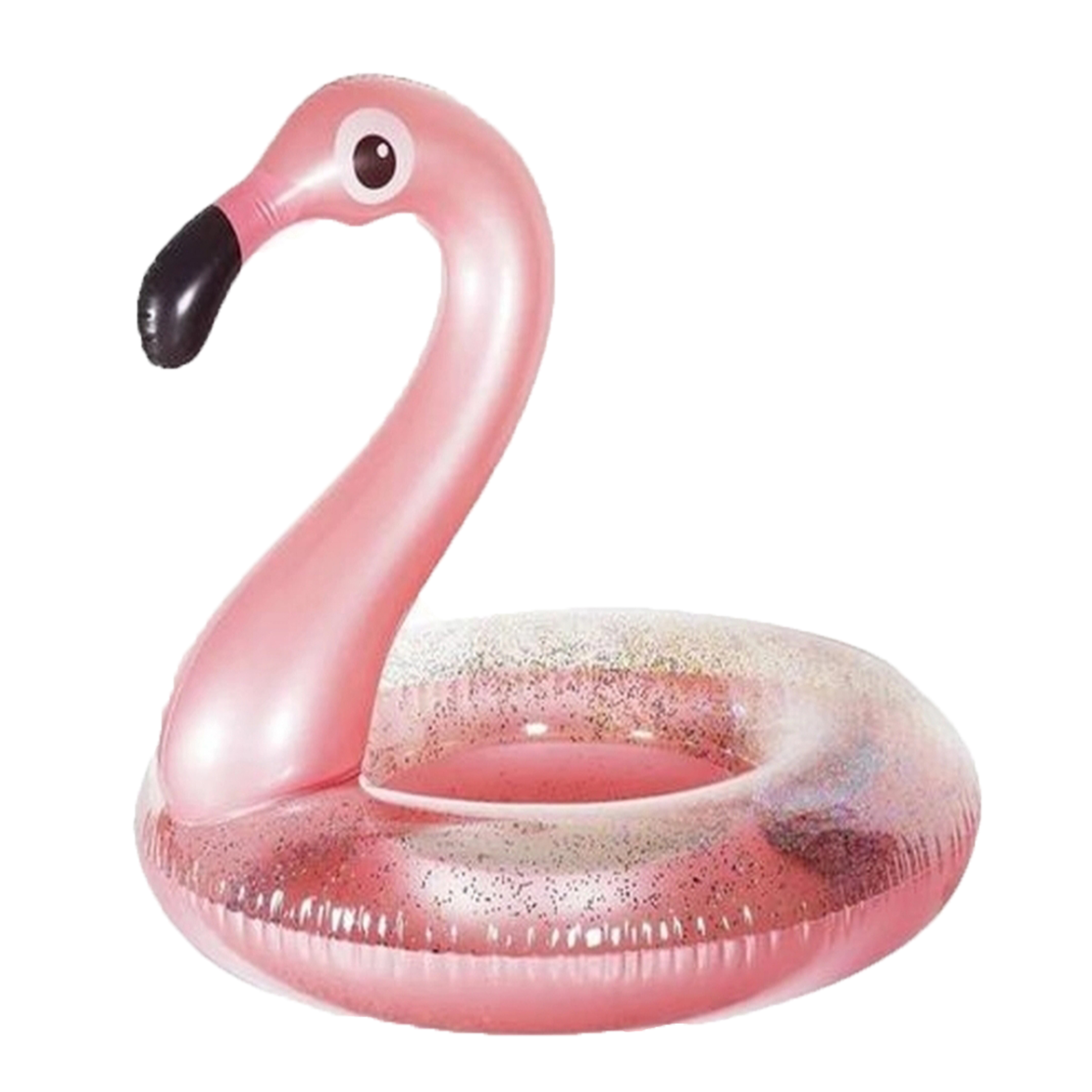 KOŁO DO PŁYWANIA DMUCHANE FLAMING BROKAT BASEN PLAŻA 70 cm