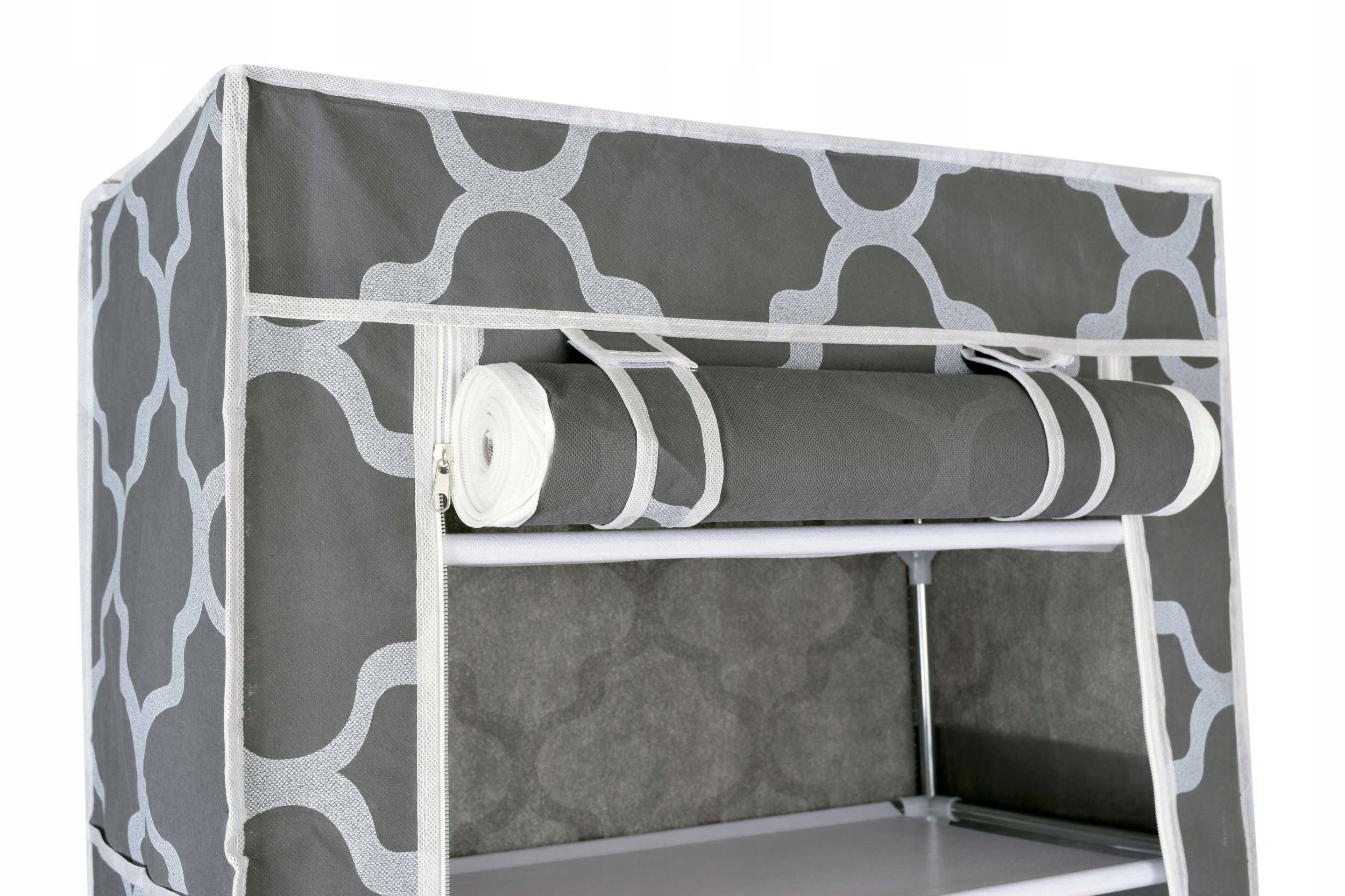 REGAŁ NA BUTY OBUWIE SZAFA SZAFKA PÓŁKI STOJAK ORGANIZER GARDEROBA SKŁADANA Szerokość mebla 57 cm