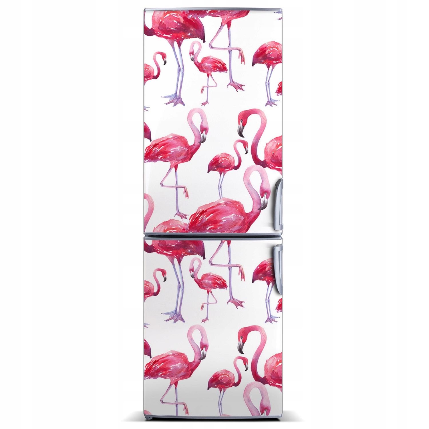 

Naklejka Magnes na lodówkę Flamingi 60x180