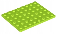 

Lego 3036 Płytka 6x8 Limonka Nowa (6g)