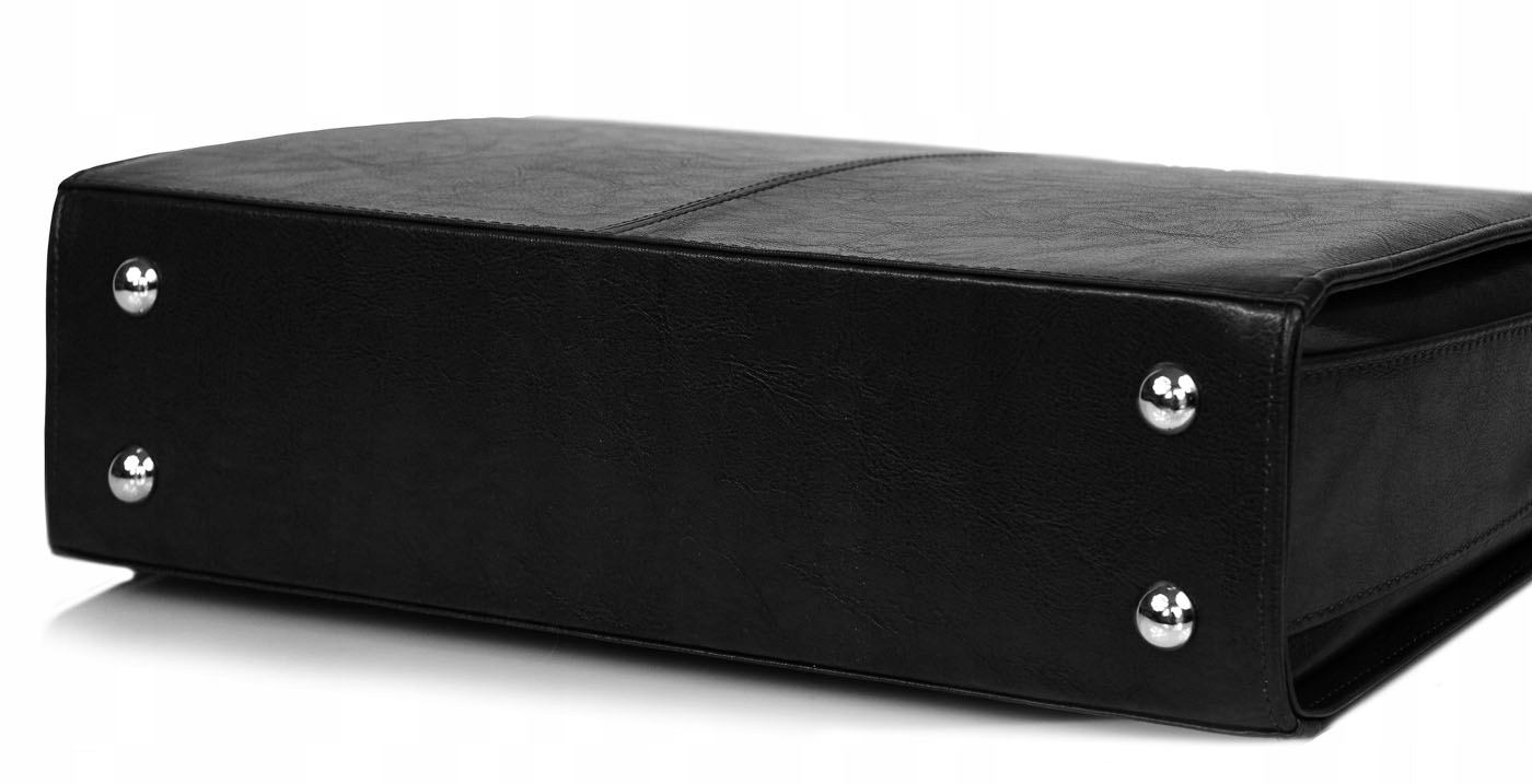 Teczka, Aktówka Damska - ELEGANCKA i FUNKCJONALNA Kolor okuć srebrny