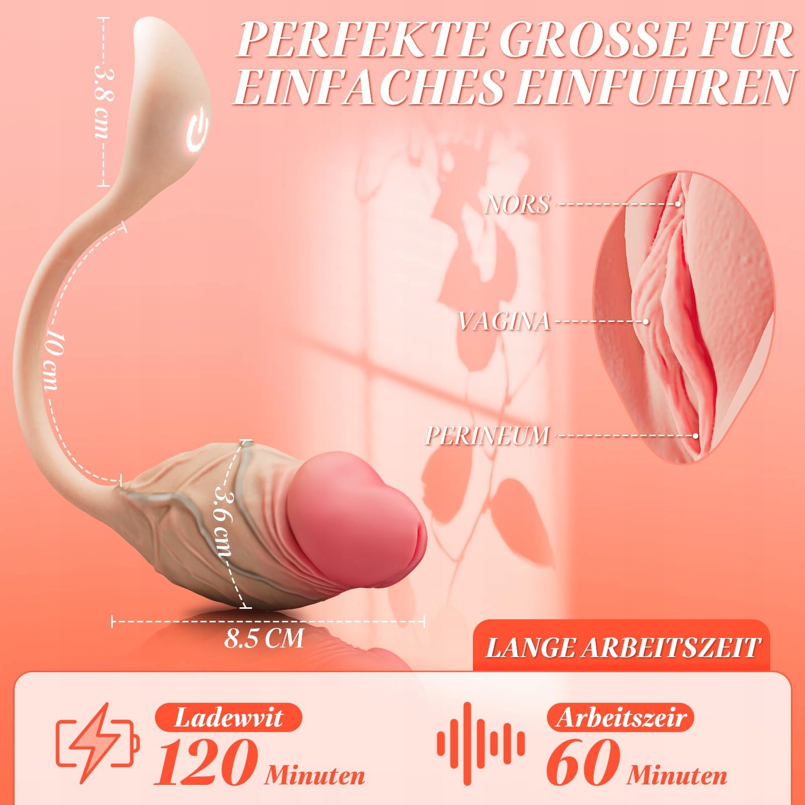 APP VIBRATOR Zestaw Wibratorów Dla Kobiet Z Aplikacją 9 Trybów Klitoris — miniatura 4