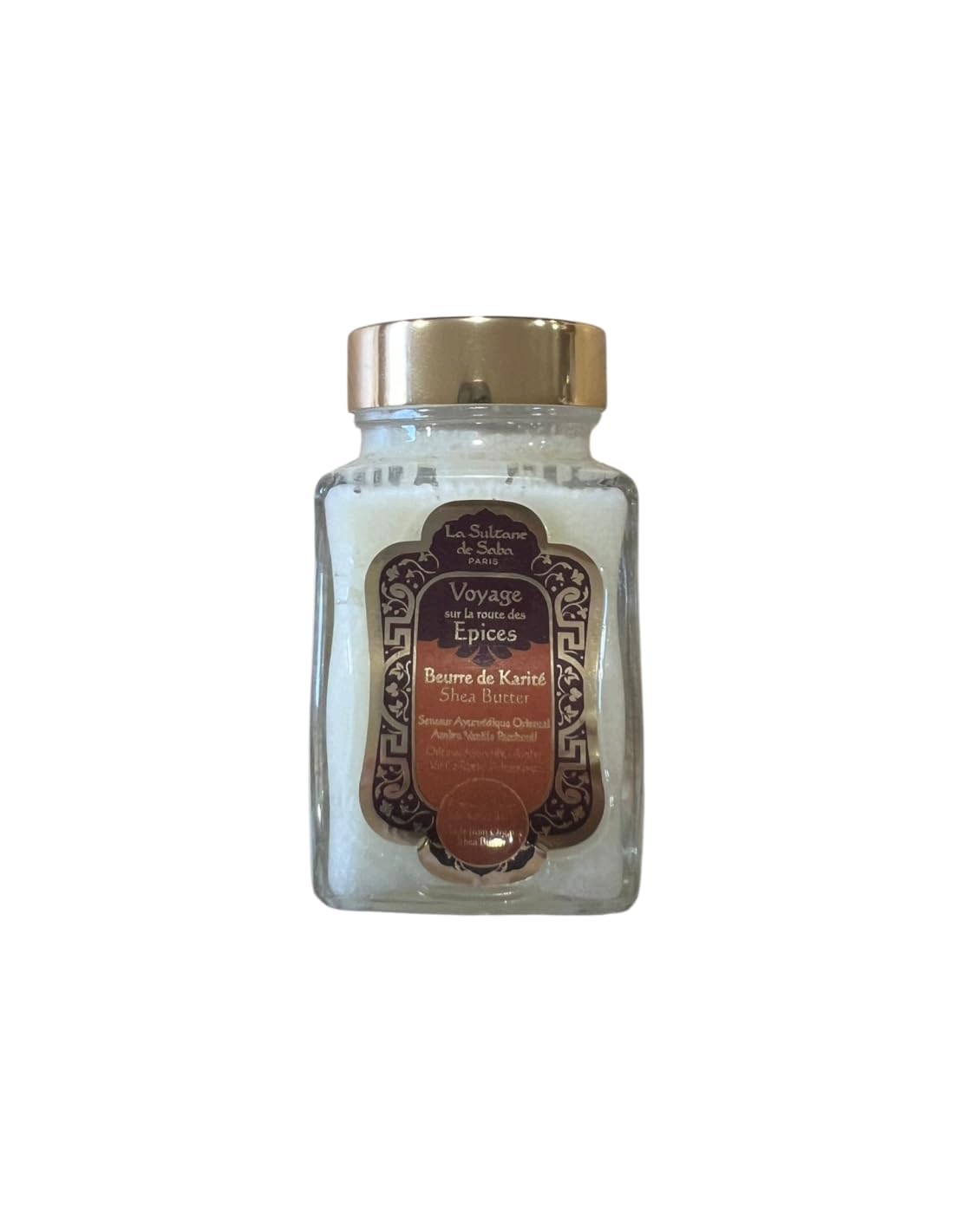 La Sultane de Saba masło shea ayurwedyjskie 100 g bursztyn, wanilia
