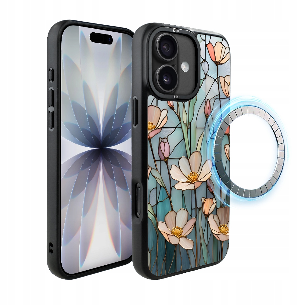 Pouzdro pro iPhone 17 Ibizu DropGuard Matt s MagSafe, Šepot polních květů